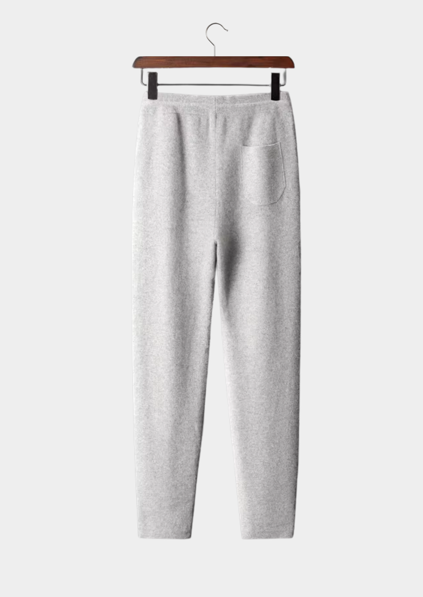 Calça Premium em Cashmere com Pregas