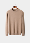 Suéter Gola Careca Essencial Puro Cashmere Bege