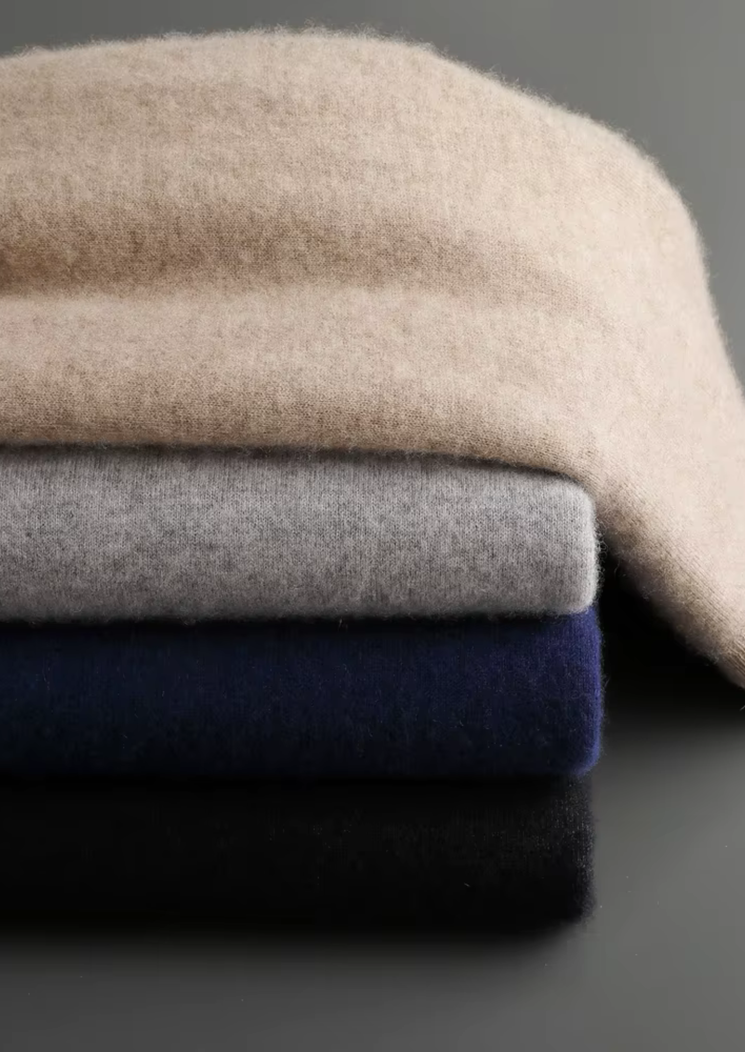 Conjunto de Lazer Vienna em Cashmere Premium - Azul-Marinho