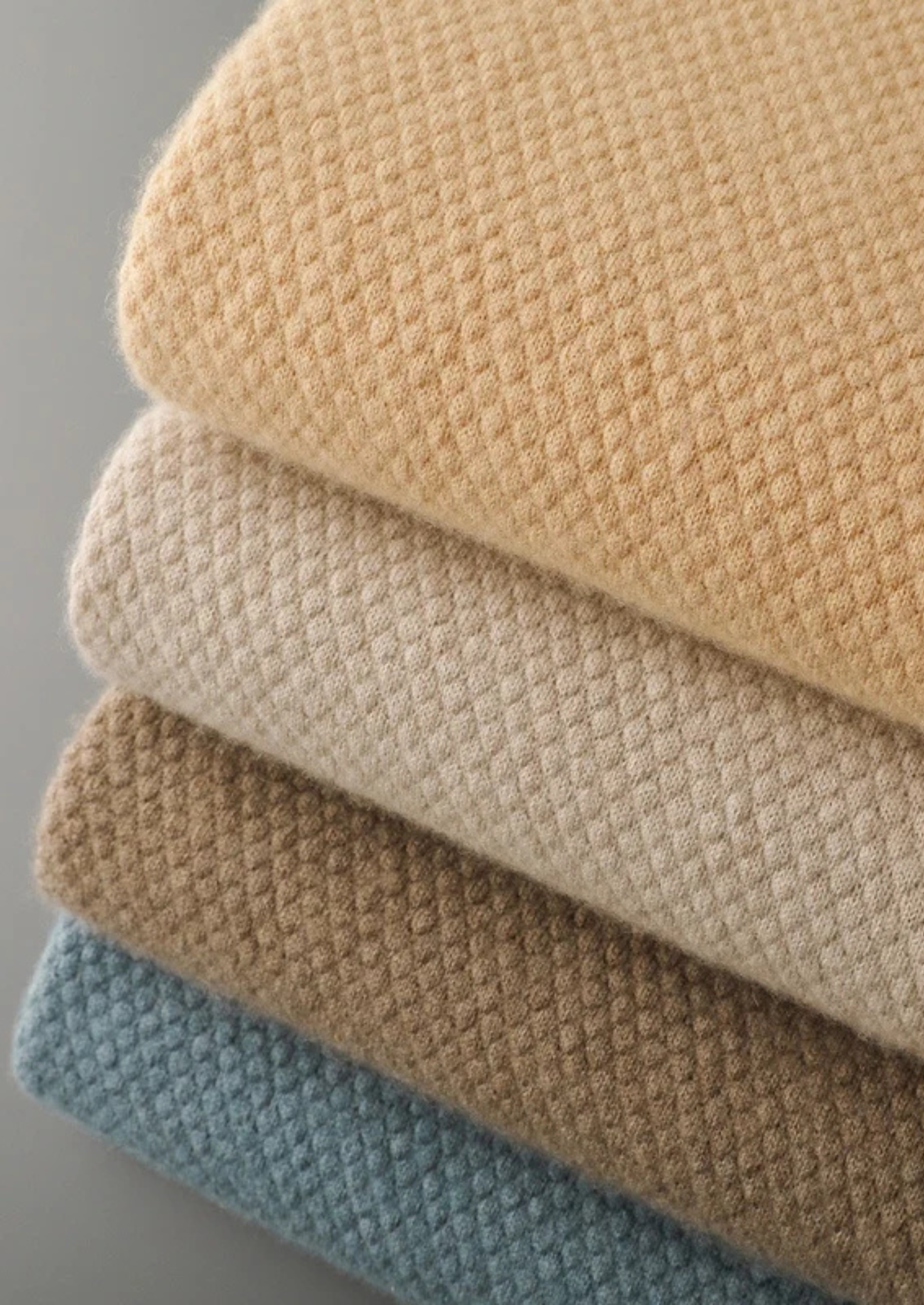 Polo Premium Cashmere Mostarda Bicolor