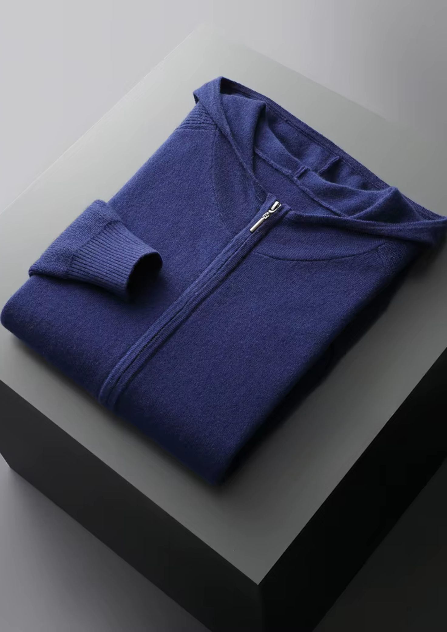 Conjunto de Lazer Kilian em Cashmere Premium - Azul-Marinho