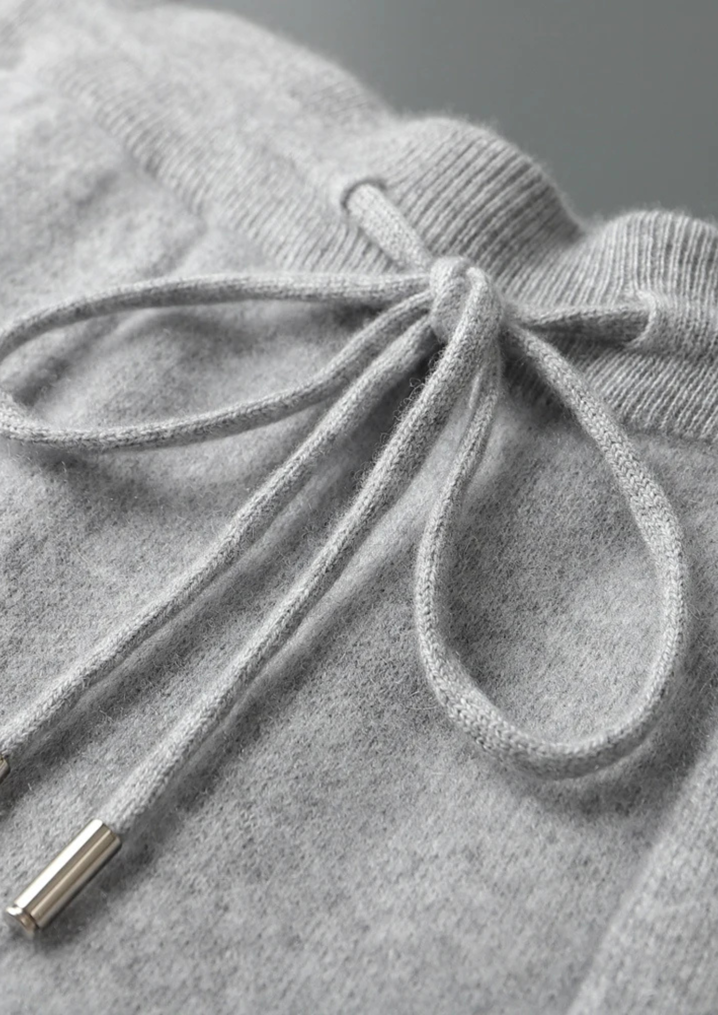 Conjunto Alain Leisure Cinza Claro em Cashmere Premium