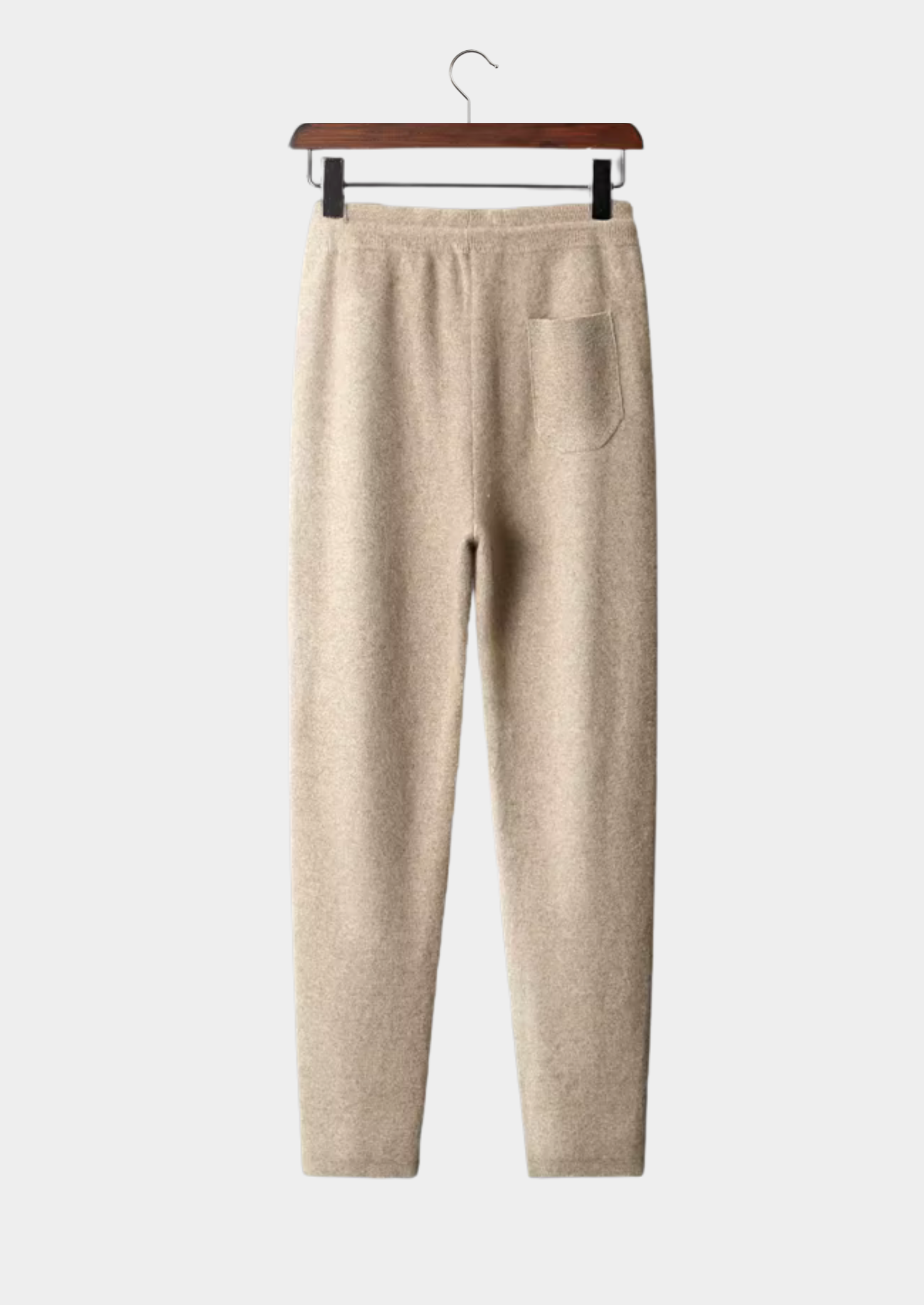 Calça Premium em Cashmere com Pregas