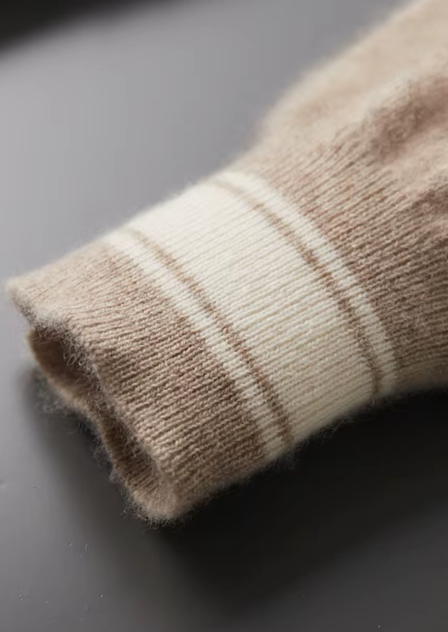 Conjunto de Lazer Vienna em Cashmere Premium - Areia