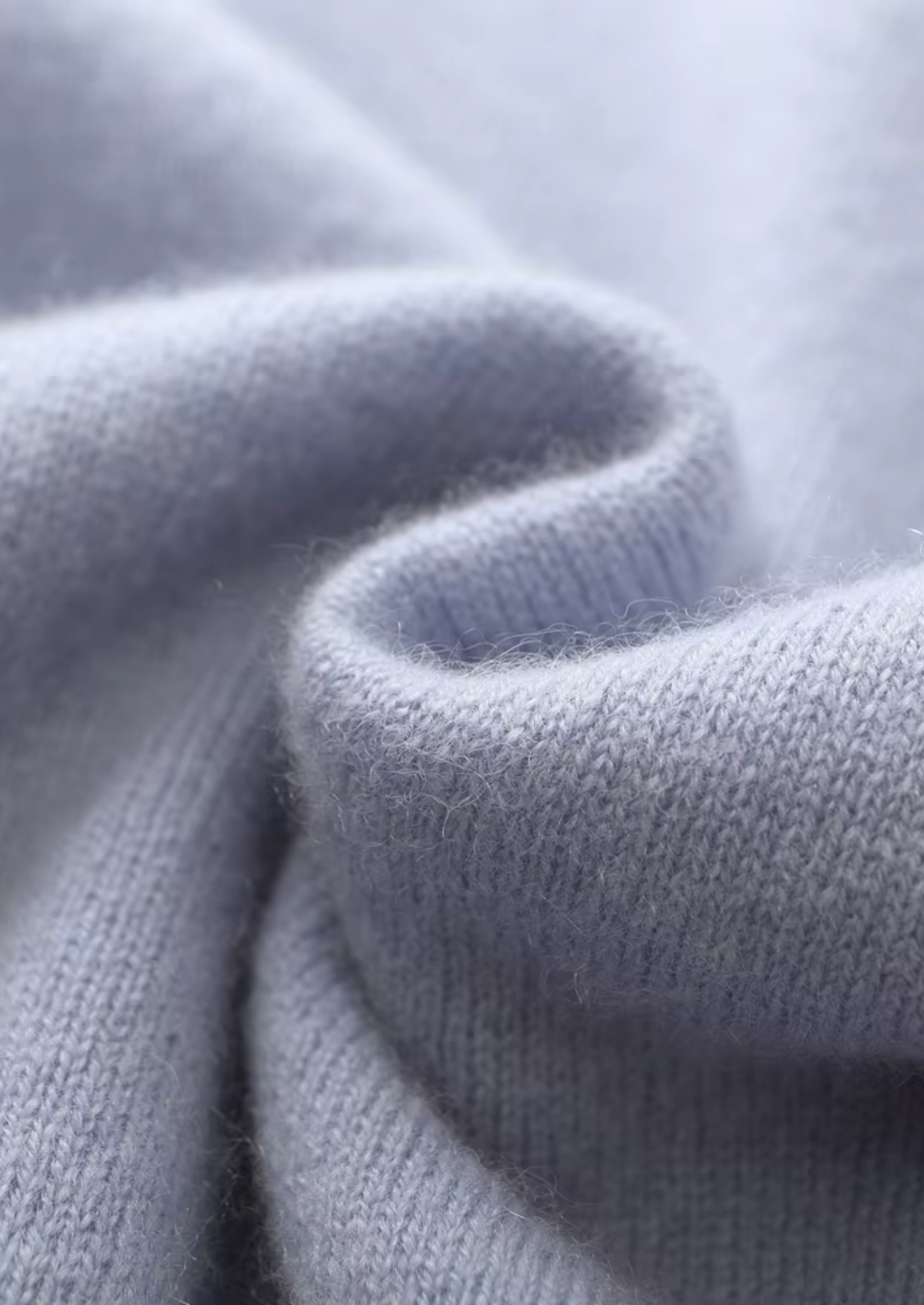 Cardigan com Zíper em Lã Merino Extrafina Pura