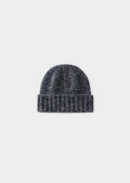 Gorro de Inverno em Caxemira Mescla Grafite