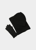 Essenciais de Inverno em Lã Merino Extrafina - Preto