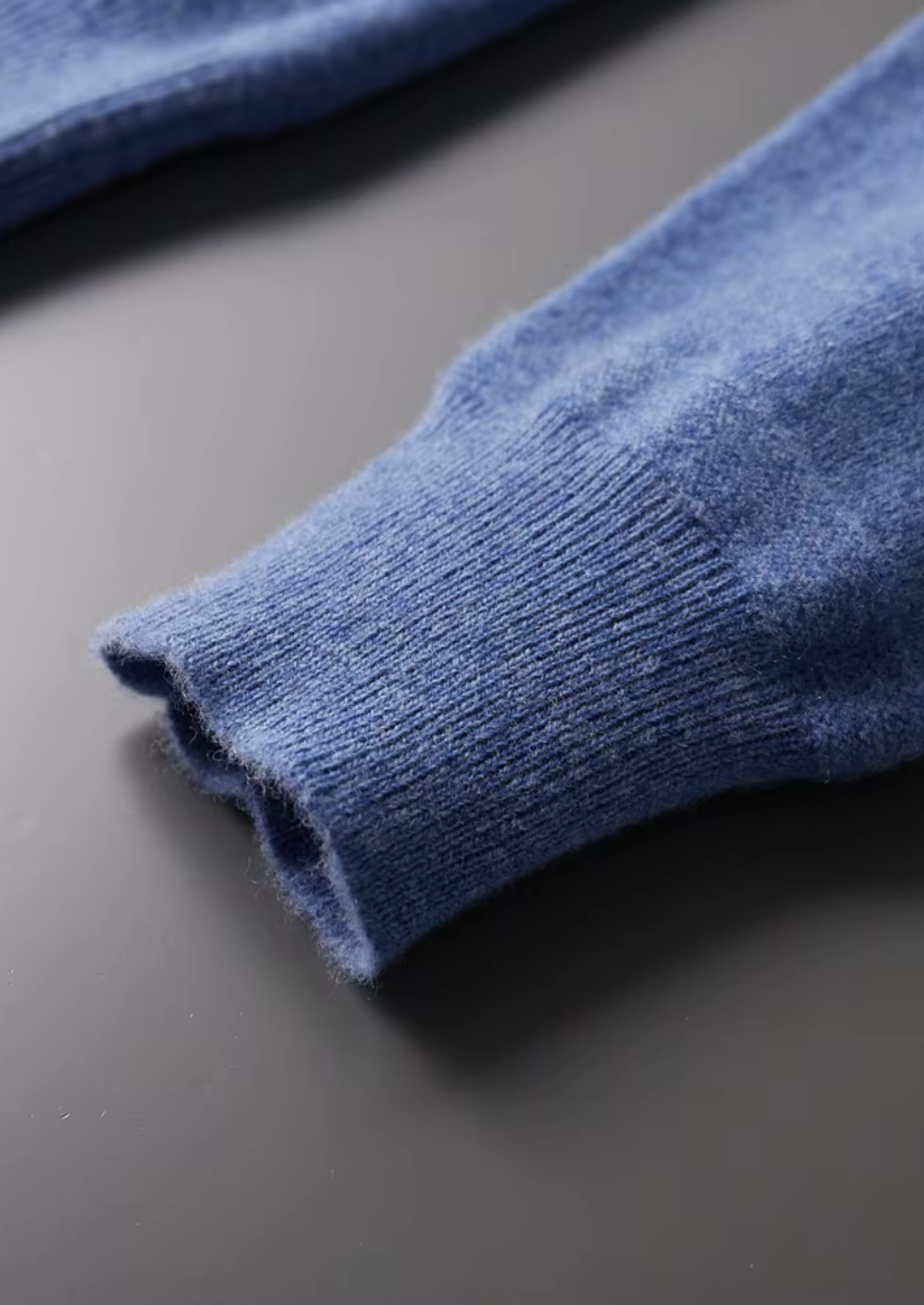 Polo Meio Zíper em Lã Merino Extrafina Pura