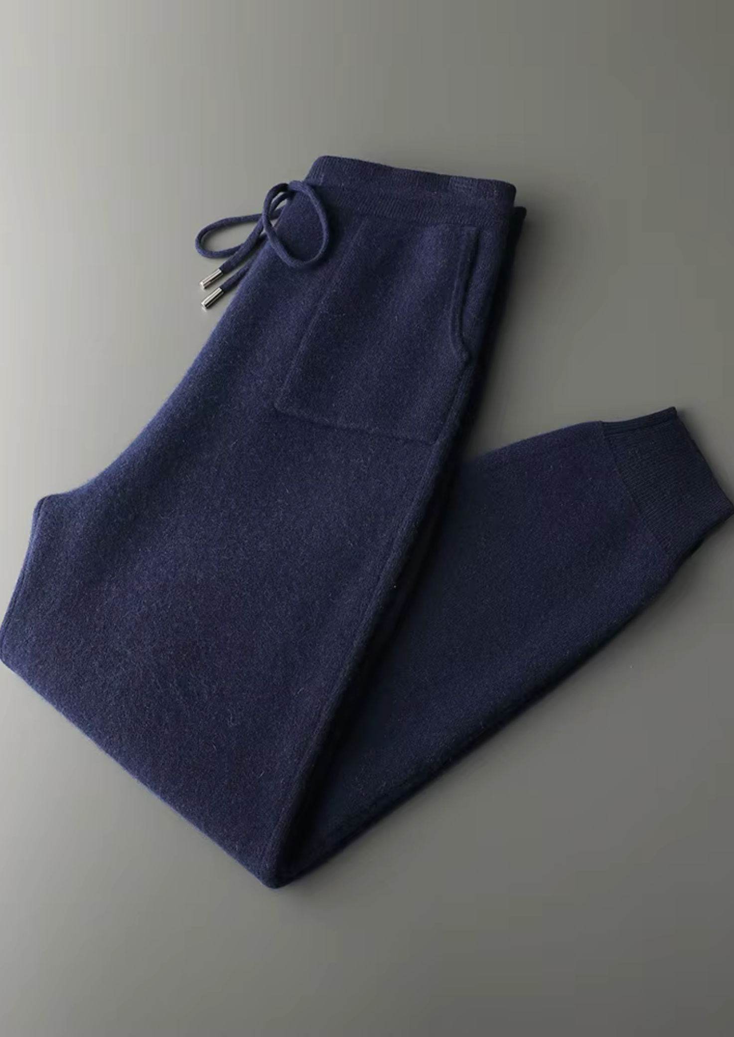 Calça Jogger de Lazer Premium em Cashmere