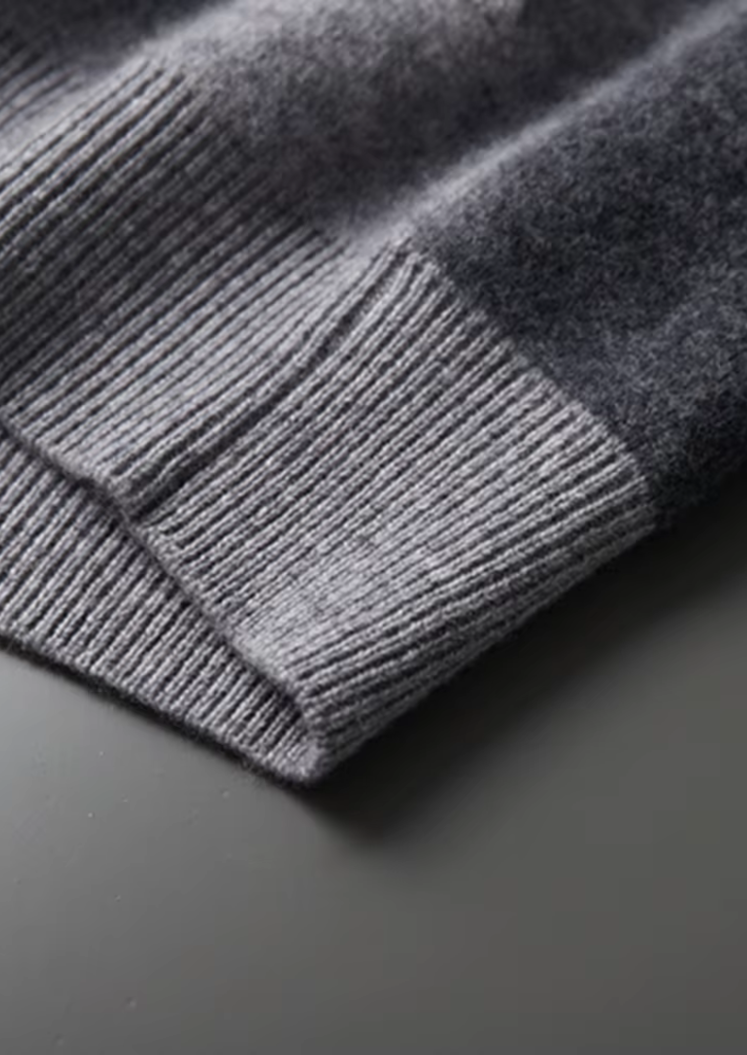 CONJUNTO TORINO DE LAZER EM CASHMERE PREMIUM CINZA ESCURO
