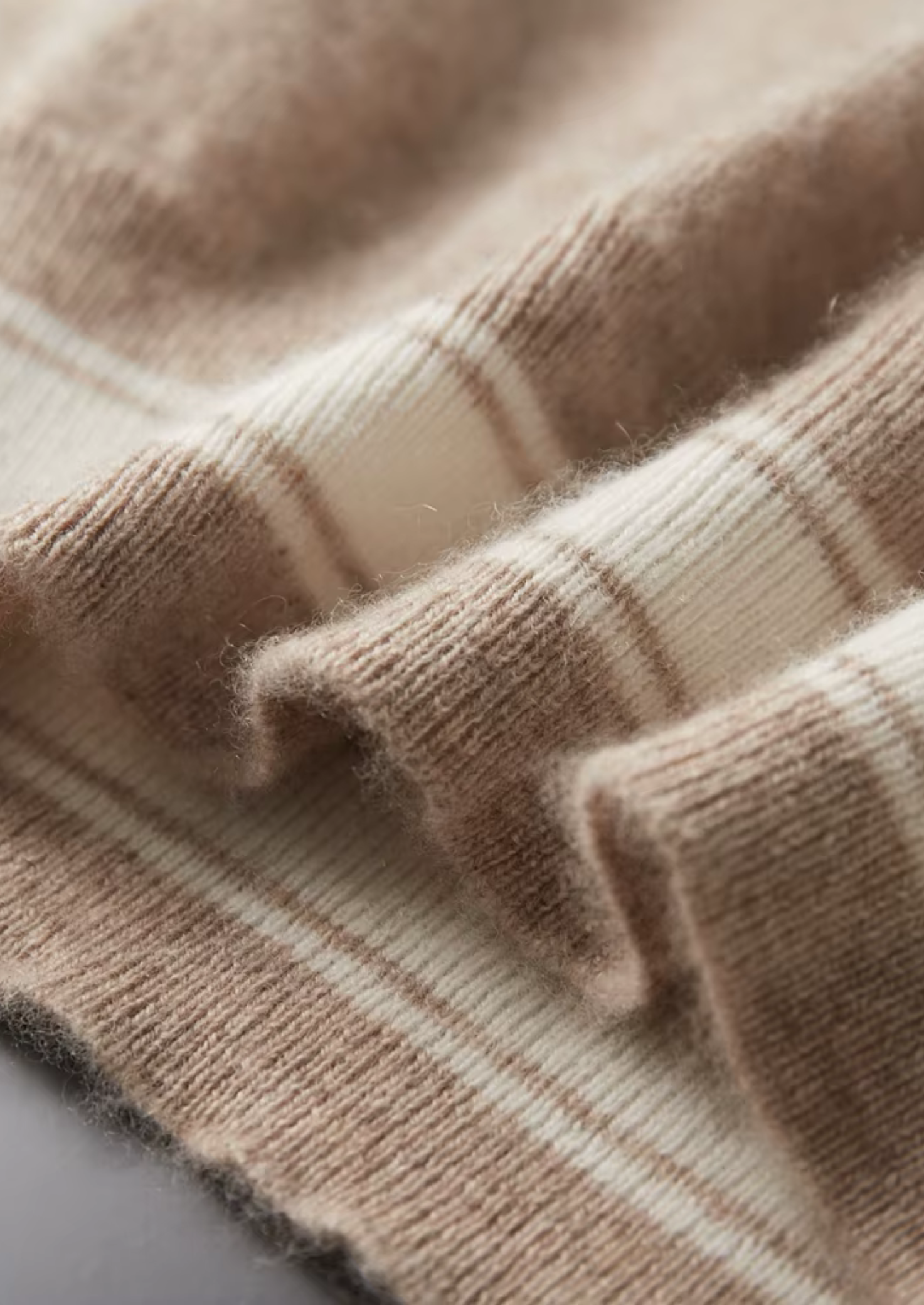 Conjunto de Lazer Vienna em Cashmere Premium - Areia