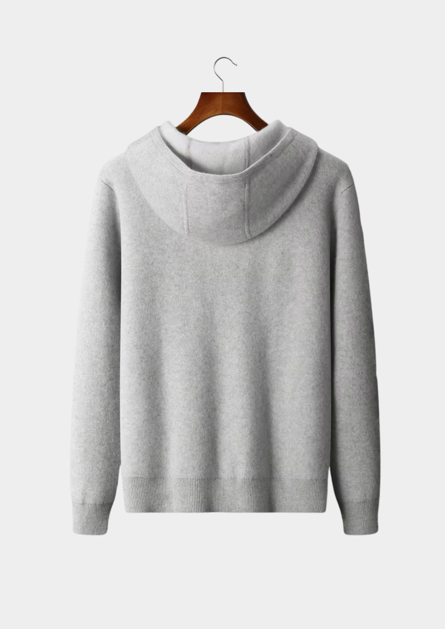 Moletom Premium em Cashmere Bicolor com Zíper