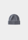 Gorro de Inverno em Cashmere Cinza Claro