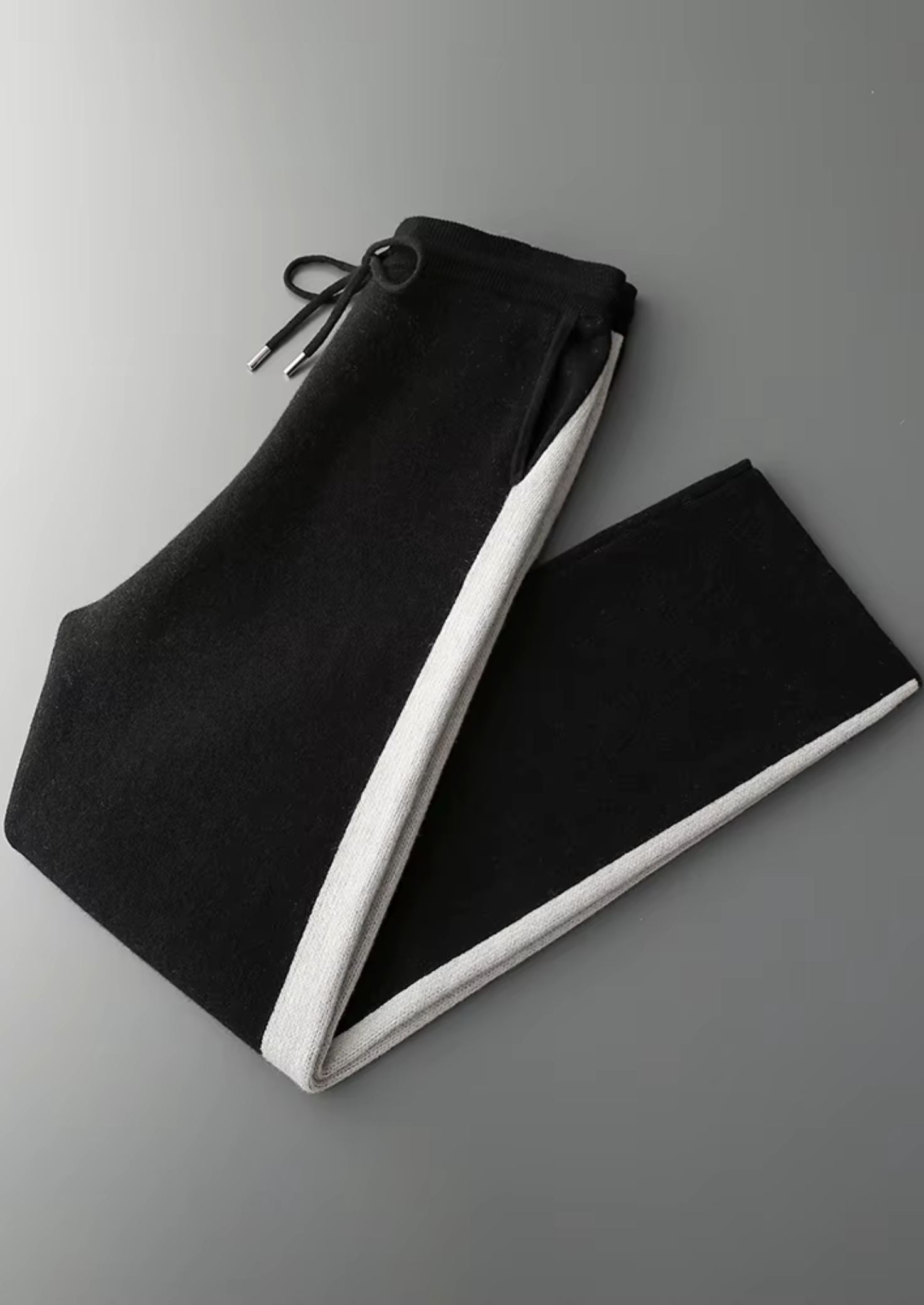 Calça Wide Leg de Lazer em Lã Merino Extrafina Pura