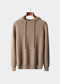 Moletom Leisure Bege em Lã Merino Extrafina Pura