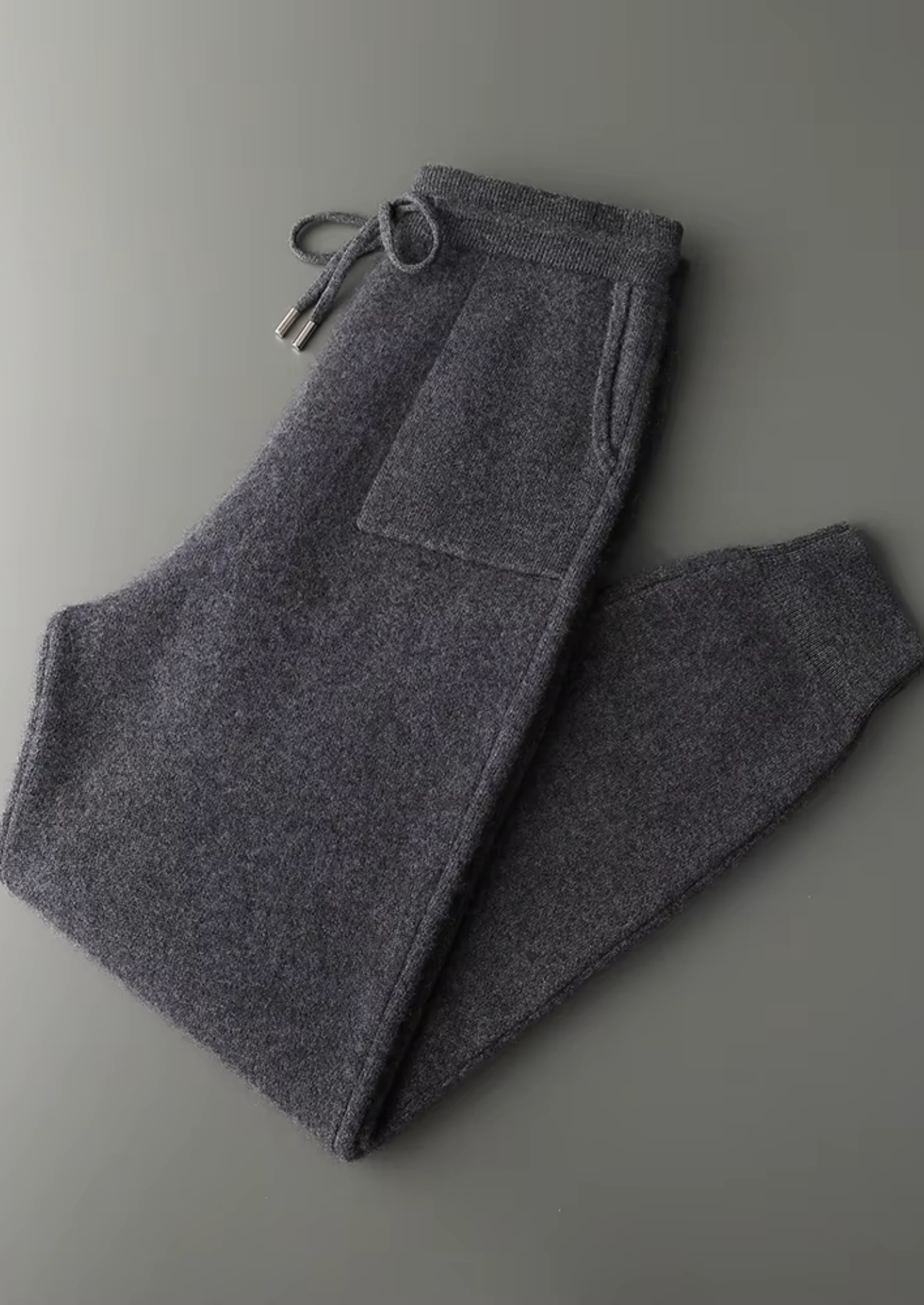 Calça Jogger de Lazer Premium em Cashmere