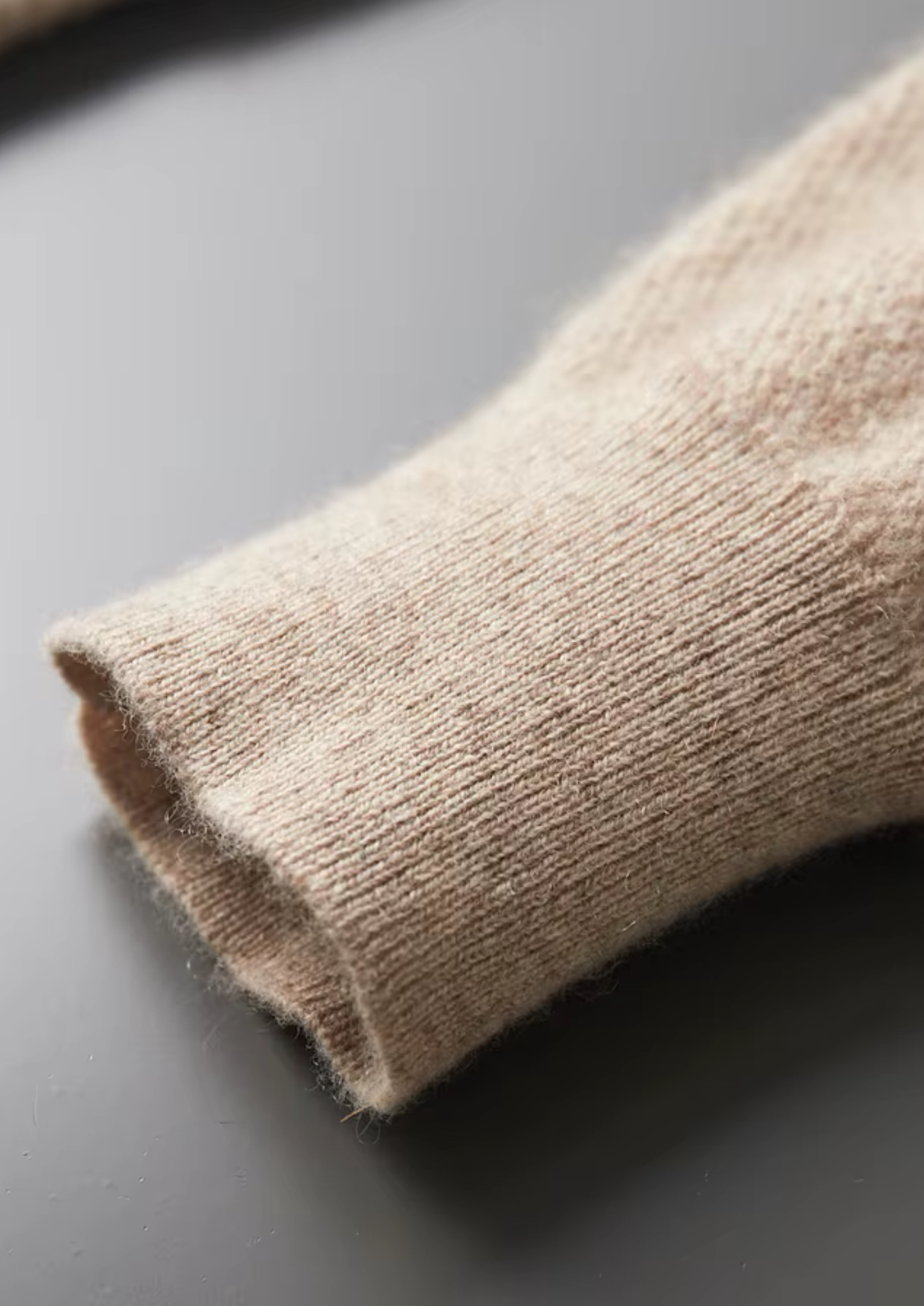 Suéter Henley Clássico em Cashmere Premium