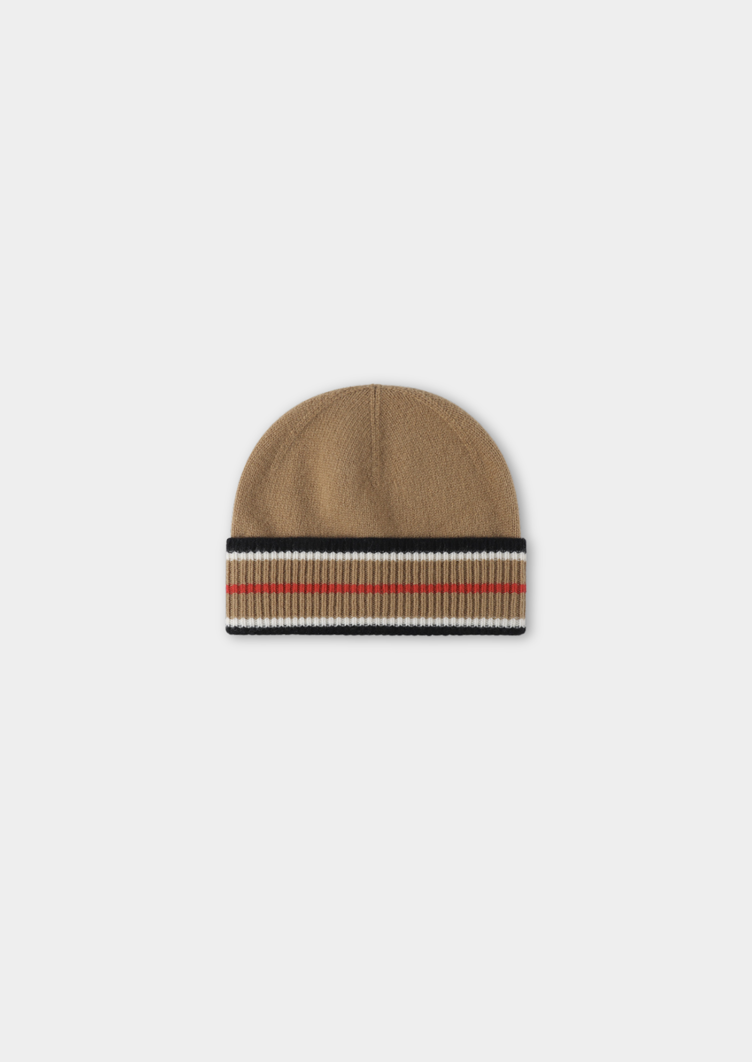 Gorro de Inverno em Lã Merino Caramelo
