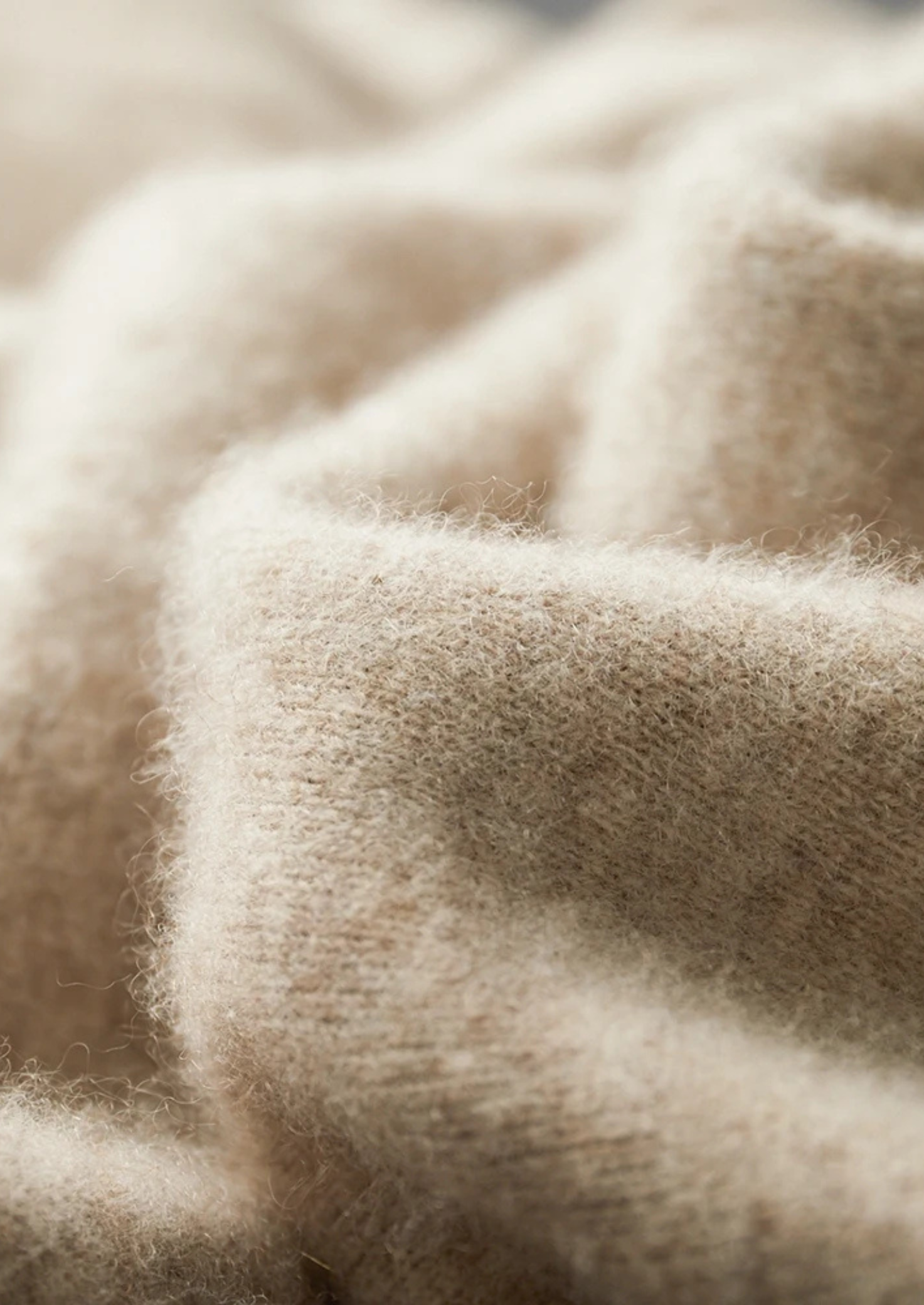 CONJUNTO DENIS DE LAZER EM CASHMERE PREMIUM AREIA