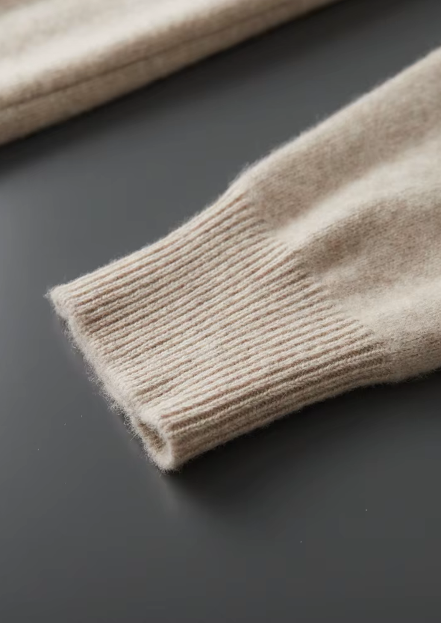 Moletom com Botões em Lã Merino Extrafina Pura