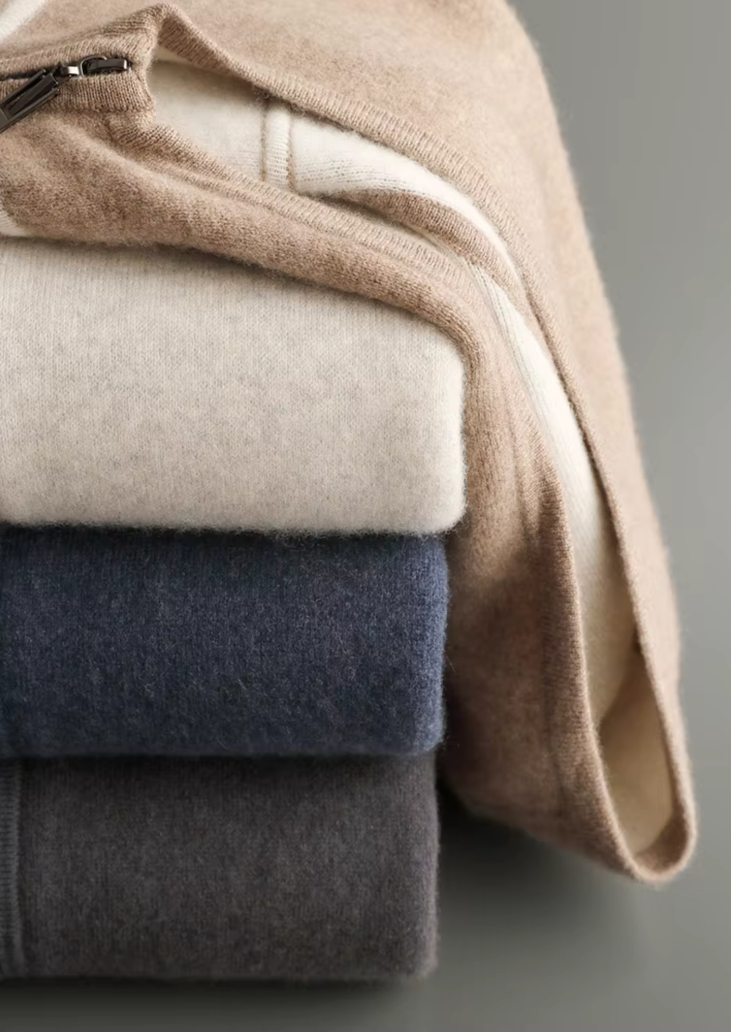 CONJUNTO MILANO DE LAZER EM CASHMERE PREMIUM AZUL-MARINHO