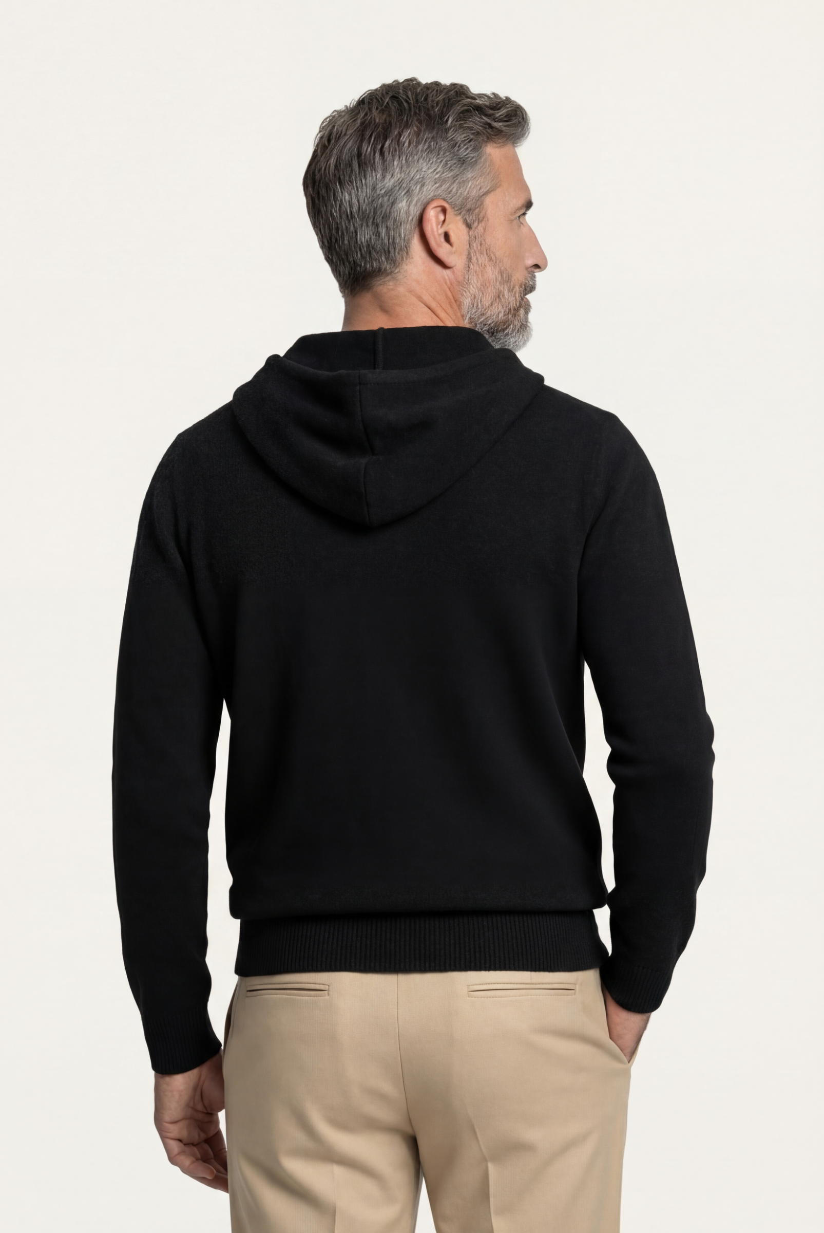 Colete Premium de Cashmere Preto