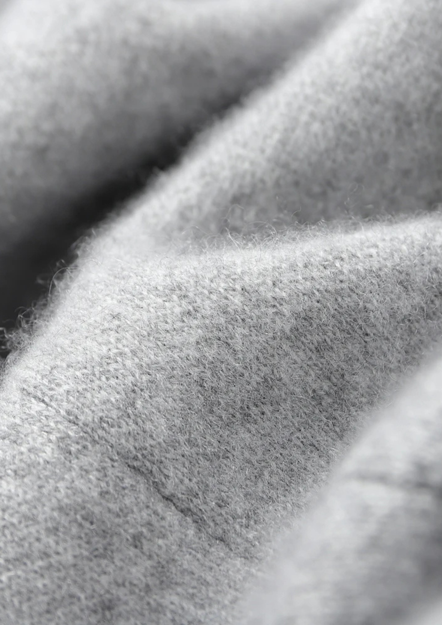 Conjunto Alain Leisure Cinza Claro em Cashmere Premium
