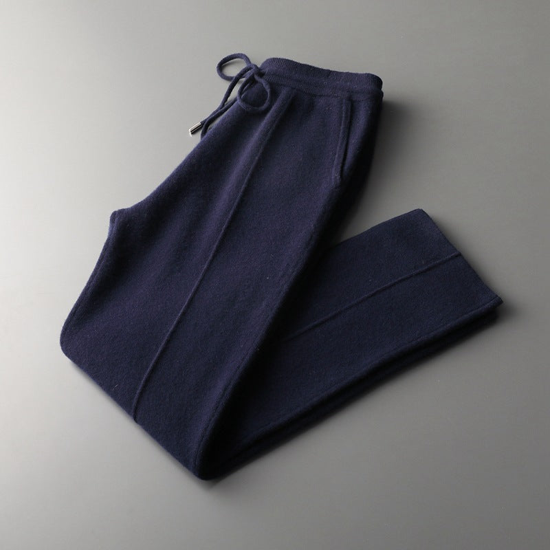 Calça Leisure em Lã Merino Extrafina Pura
