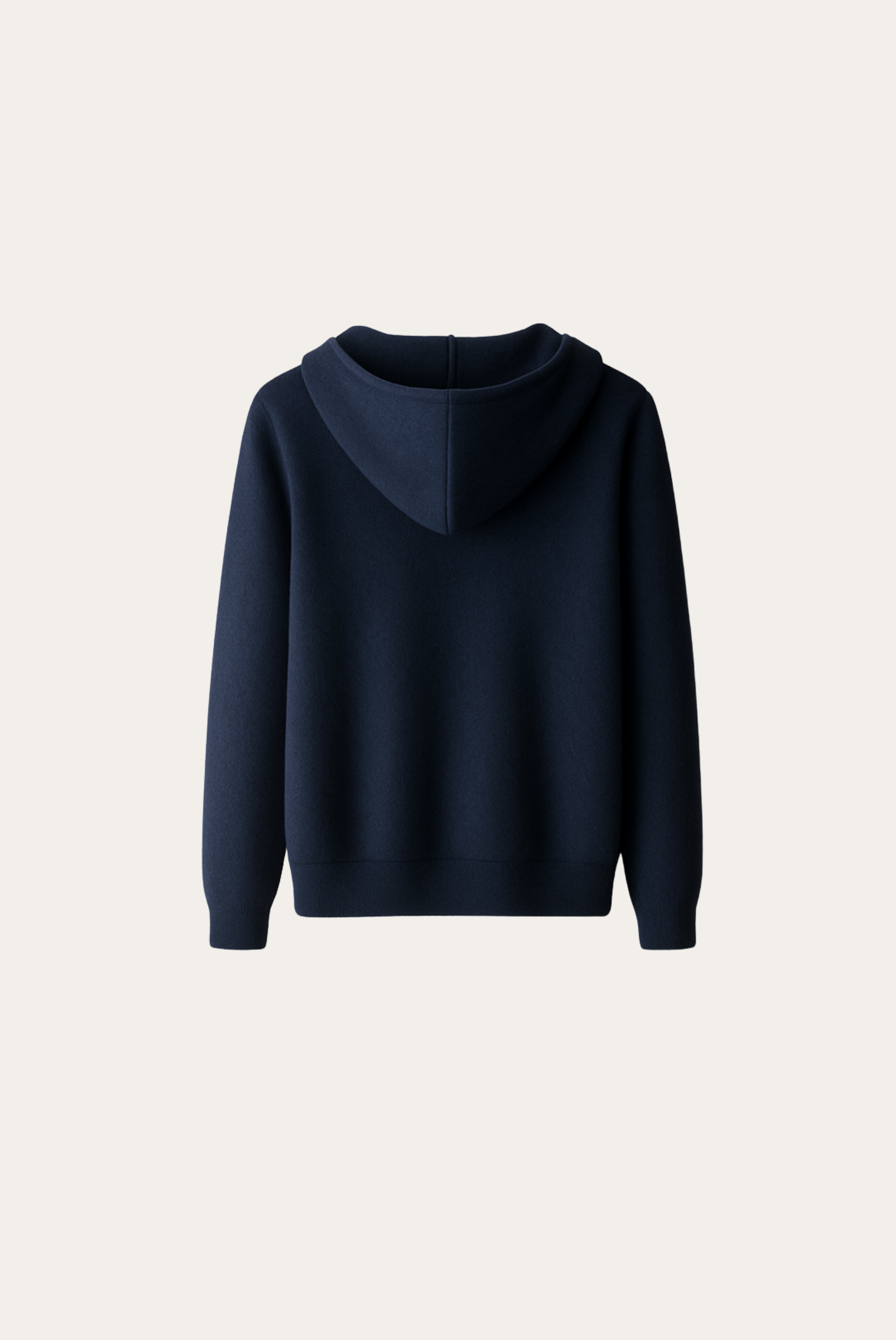 Colete Premium de Cashmere Azul-Marinho