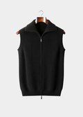 Colete Cashmere Puro Preto