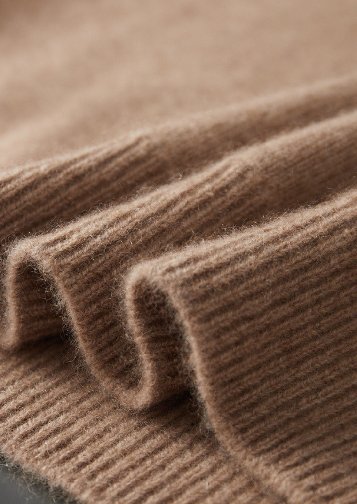 SUÉTER COM BOTÕES EM CASHMERE PURO BEGE