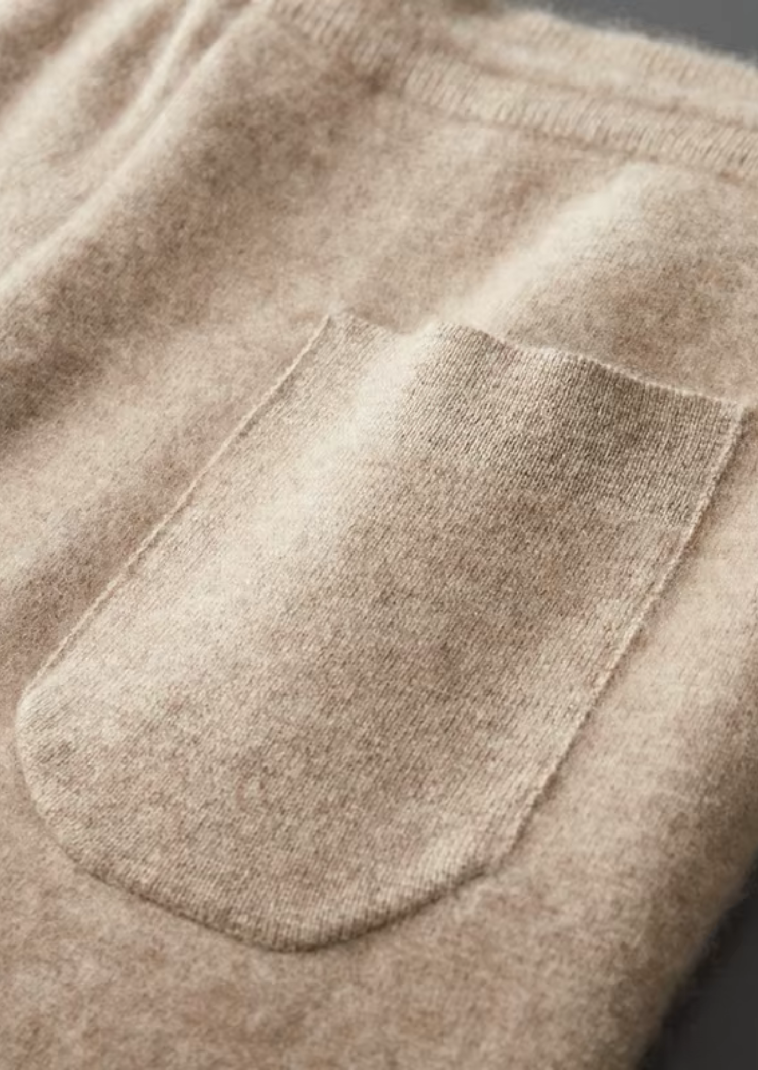 Calça Premium em Cashmere com Pregas
