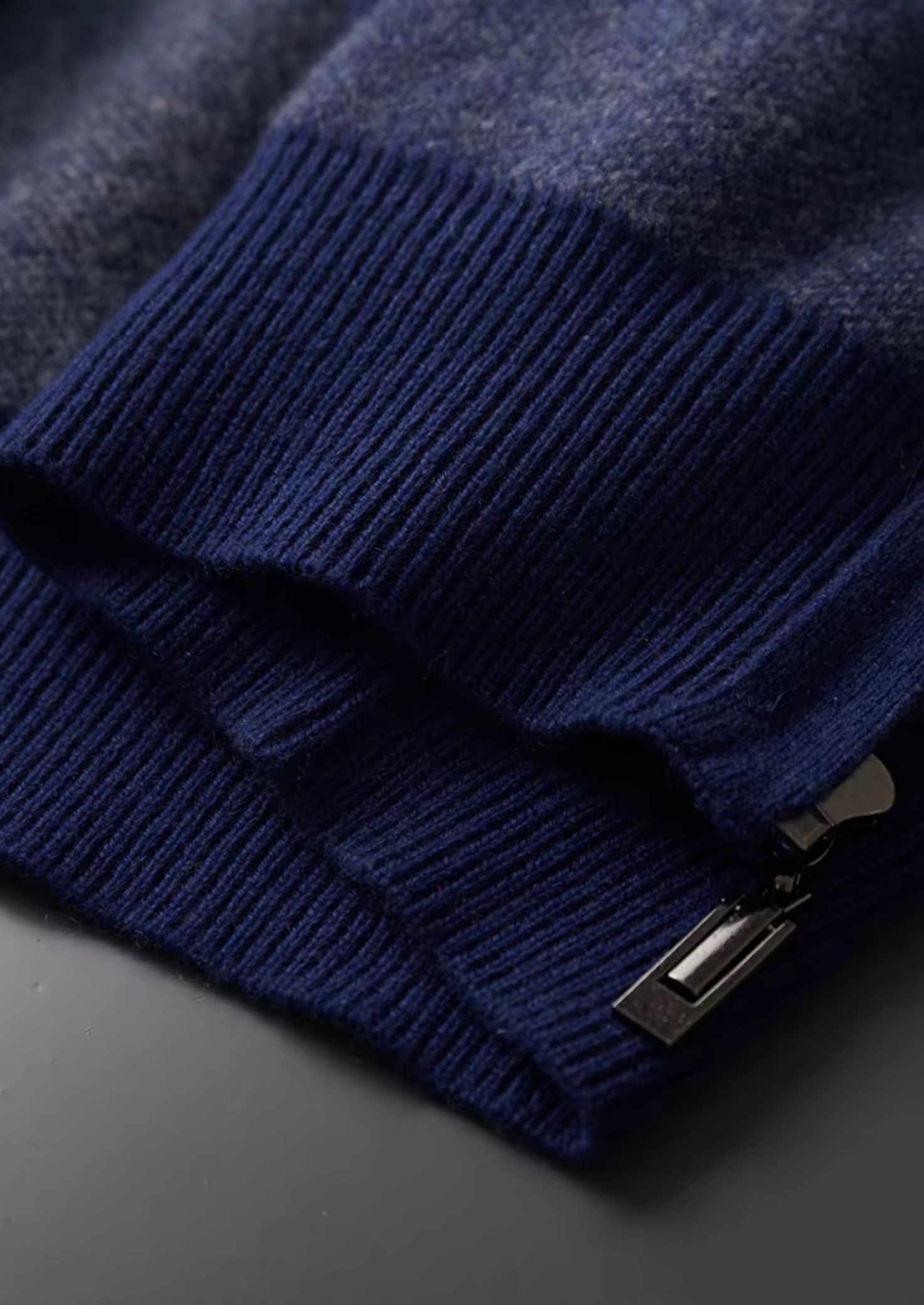 CONJUNTO TORINO DE LAZER EM CASHMERE PREMIUM AZUL-MARINHO