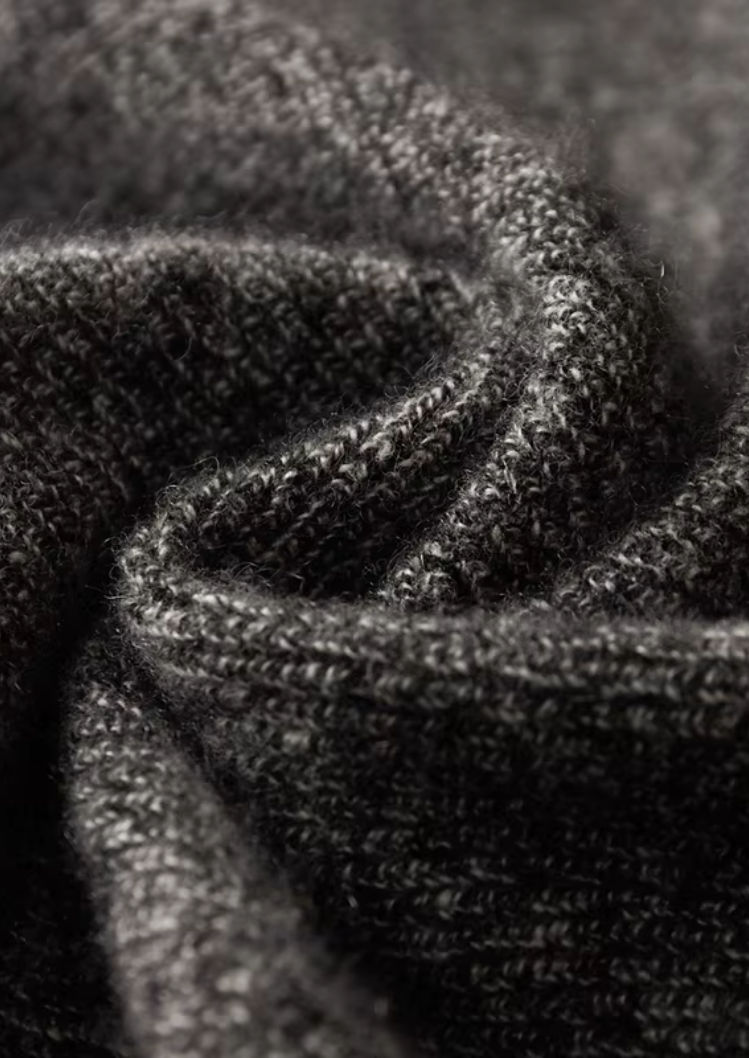 Cardigan Cashmere Puro Listrado com Zíper