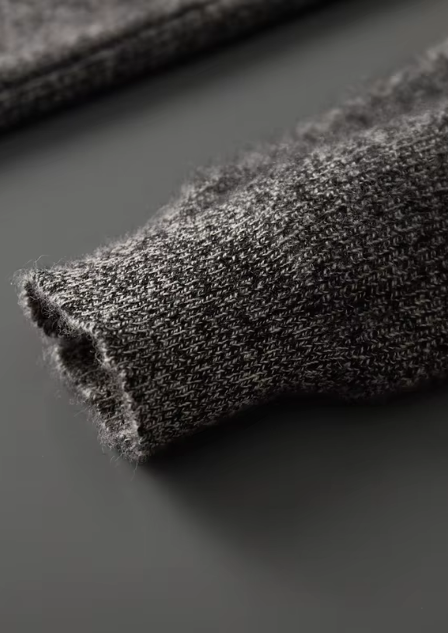 Cardigan Cashmere Puro Listrado com Zíper