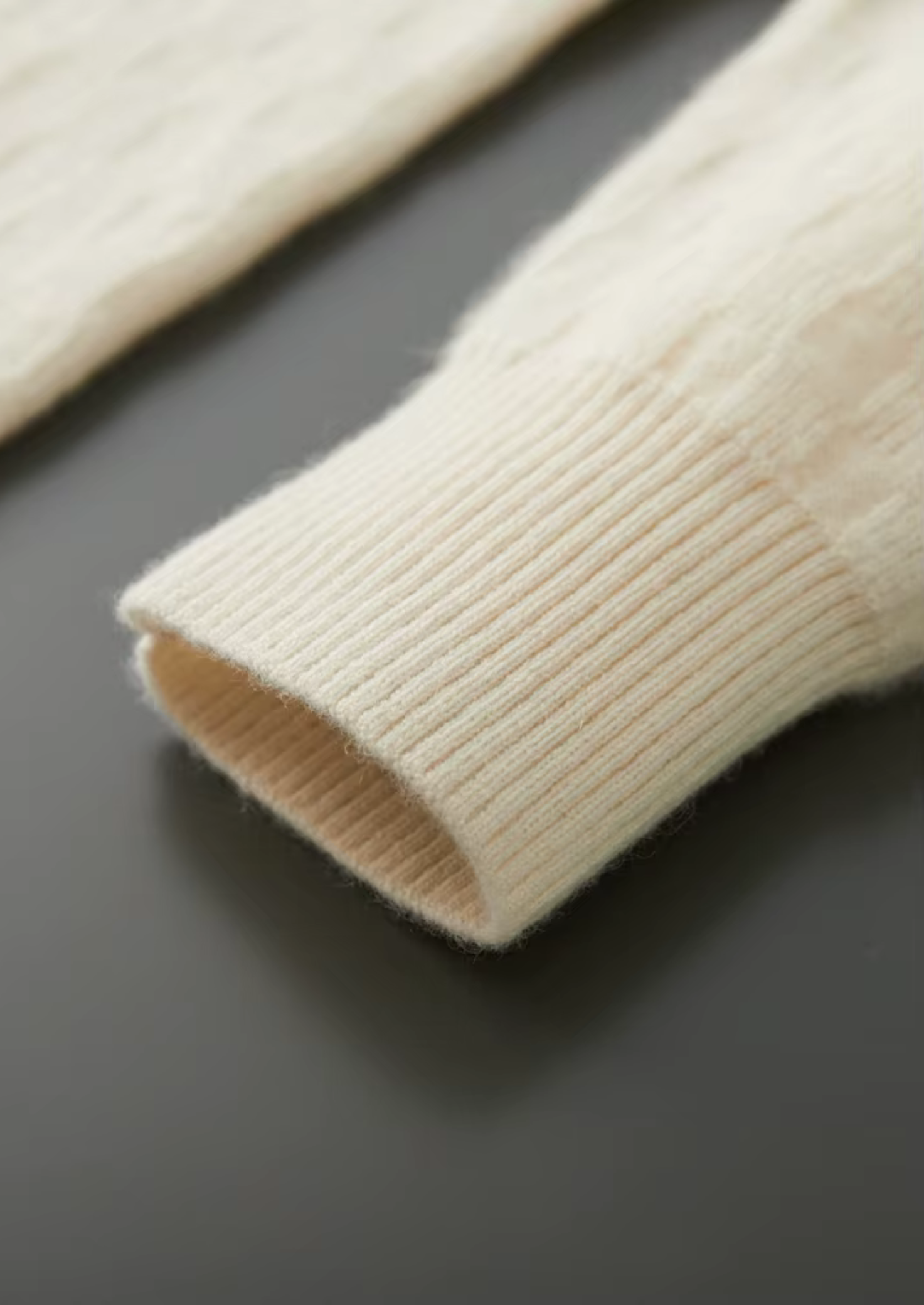 Suéter Gola Careca Cashmere Premium Texturizado