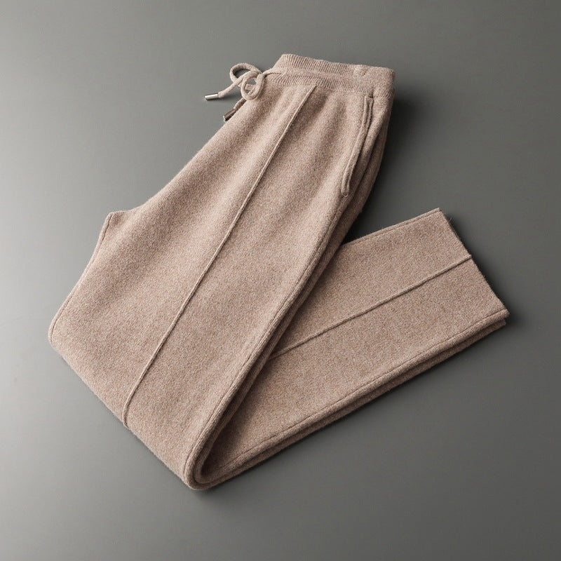 Calça Leisure em Lã Merino Extrafina Pura