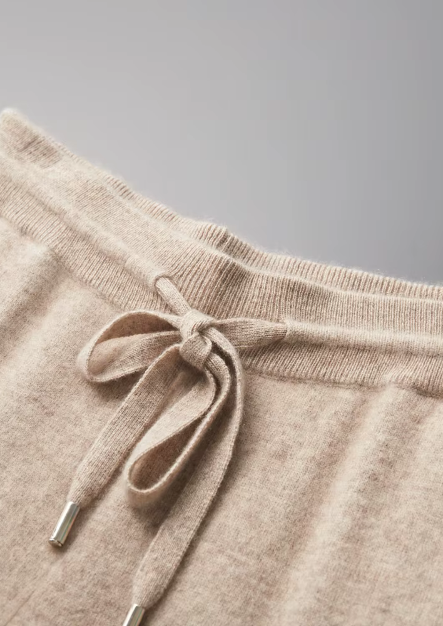 Conjunto de Lazer Vienna em Cashmere Premium - Areia
