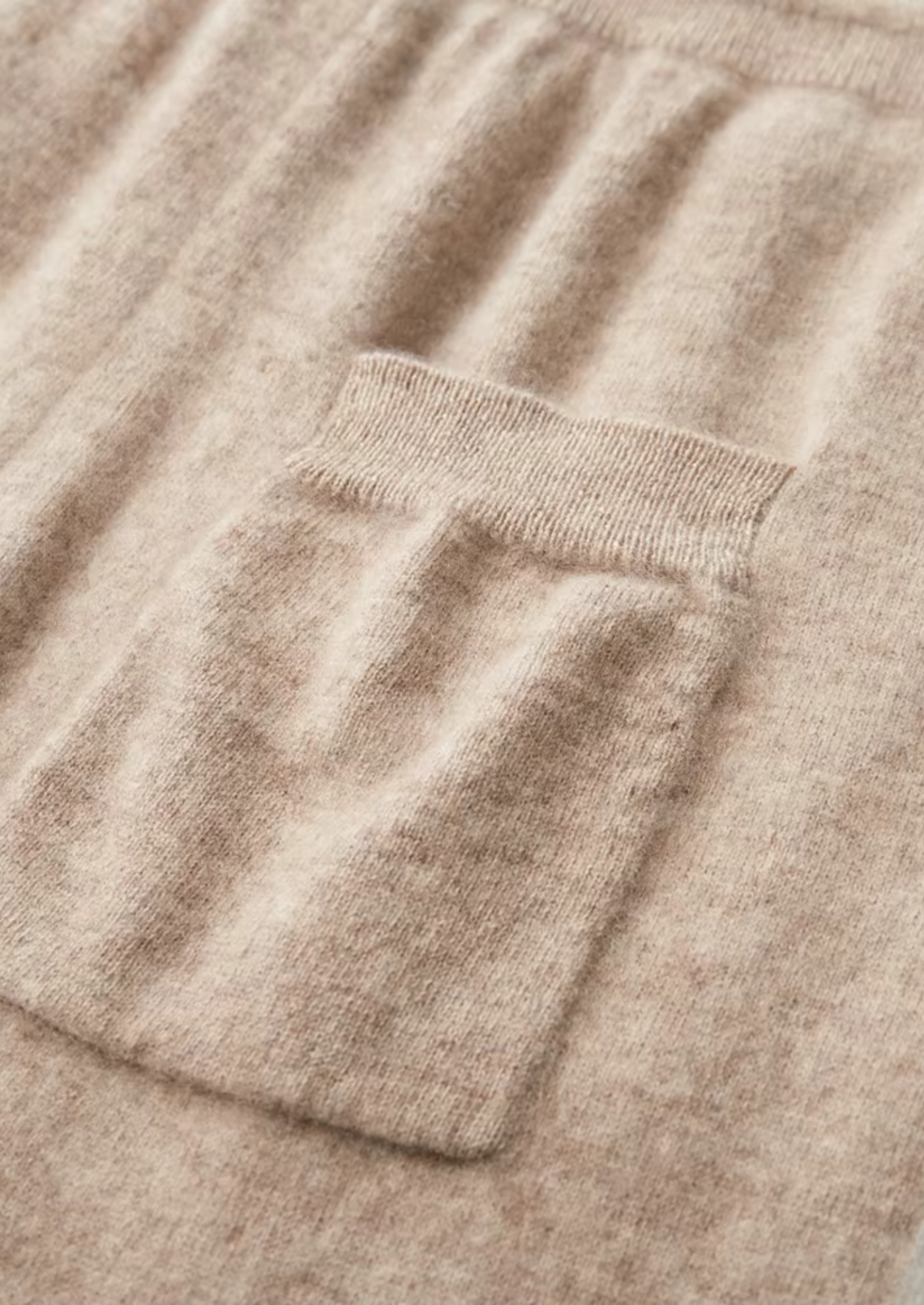 Conjunto de Lazer Vienna em Cashmere Premium - Areia
