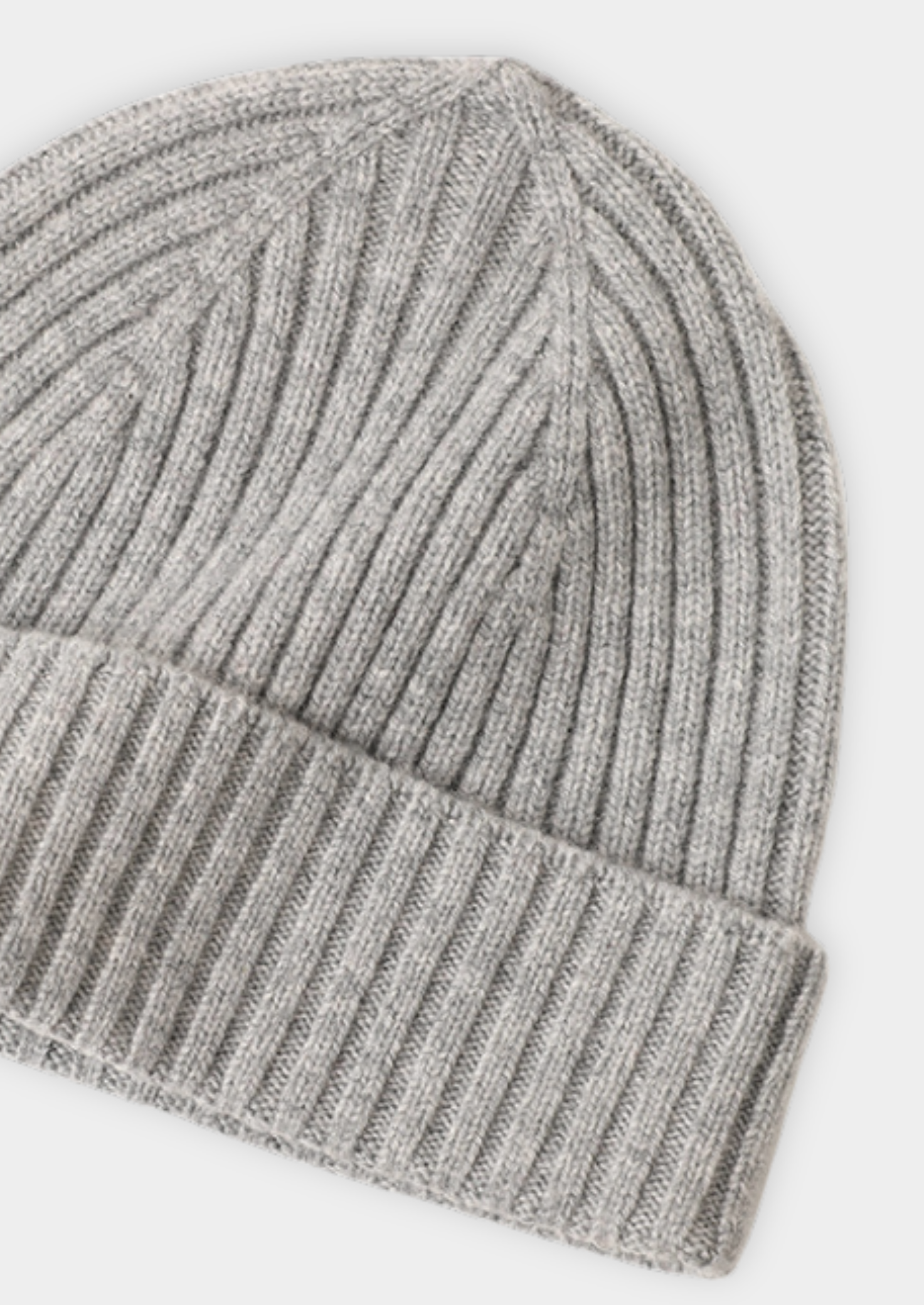 Essenciais de Inverno em Lã Merino Extrafina Pura - Cinza Claro