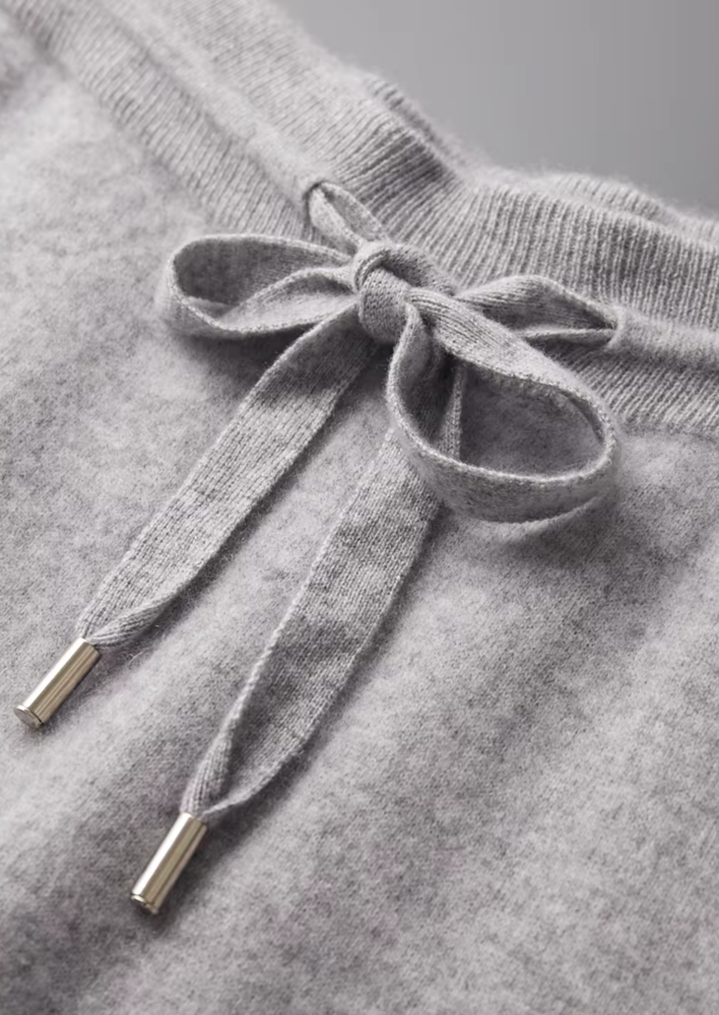 Conjunto Vienna Leisure Cinza Claro em Cashmere Premium