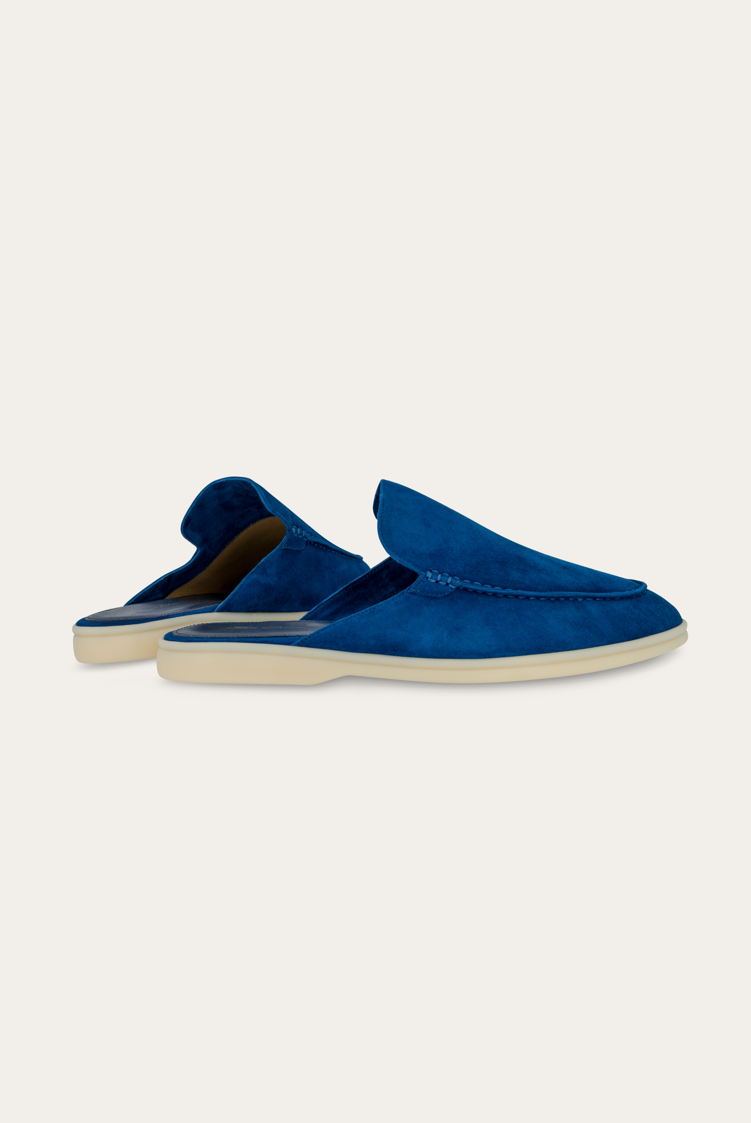 Mule Donati Azul Marinho