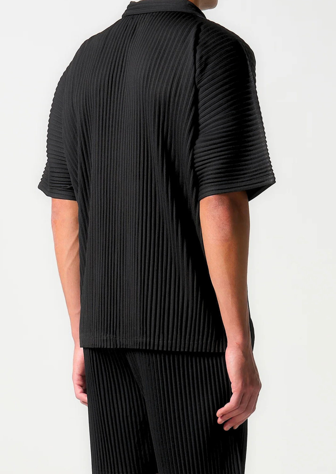 Conjunto Verão Plissado Preto