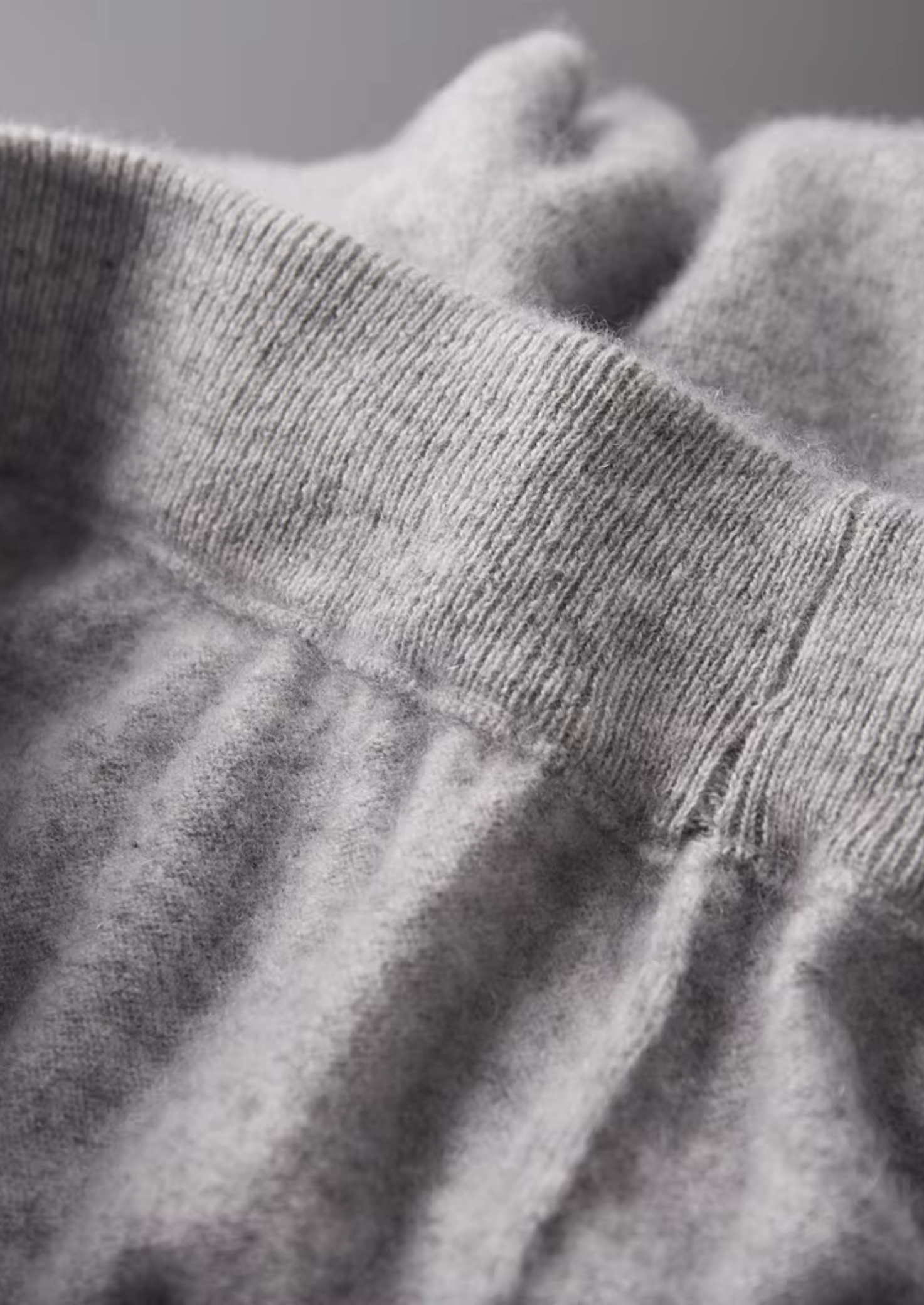 Conjunto Vienna Leisure Cinza Claro em Cashmere Premium