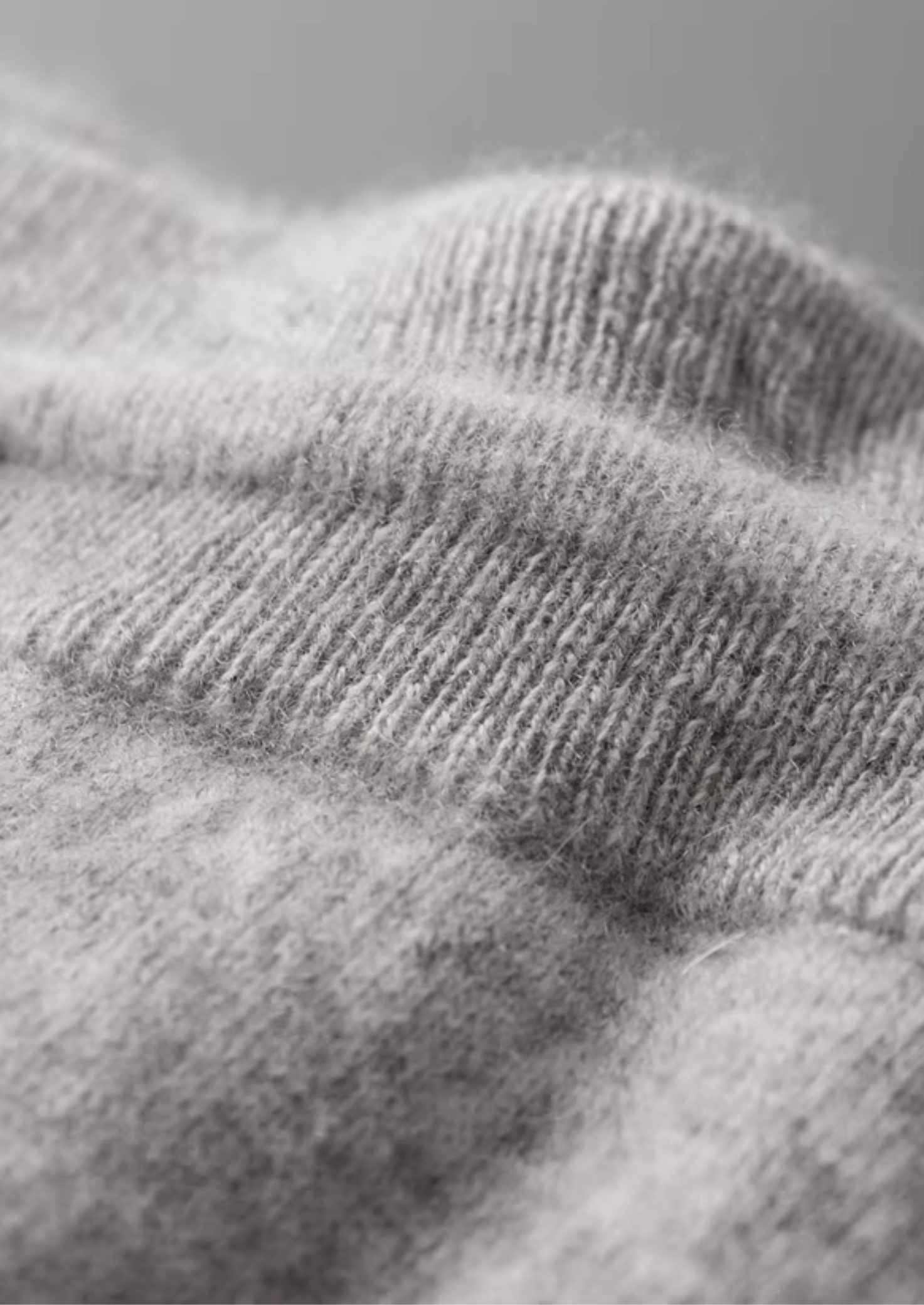 Conjunto Vienna Leisure Cinza Claro em Cashmere Premium