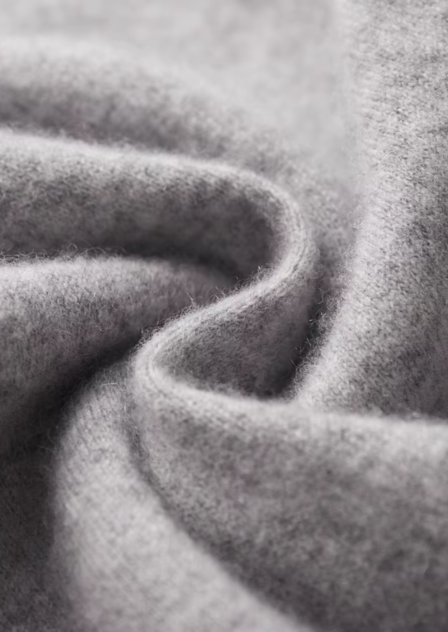 Conjunto Vienna Leisure Cinza Claro em Cashmere Premium