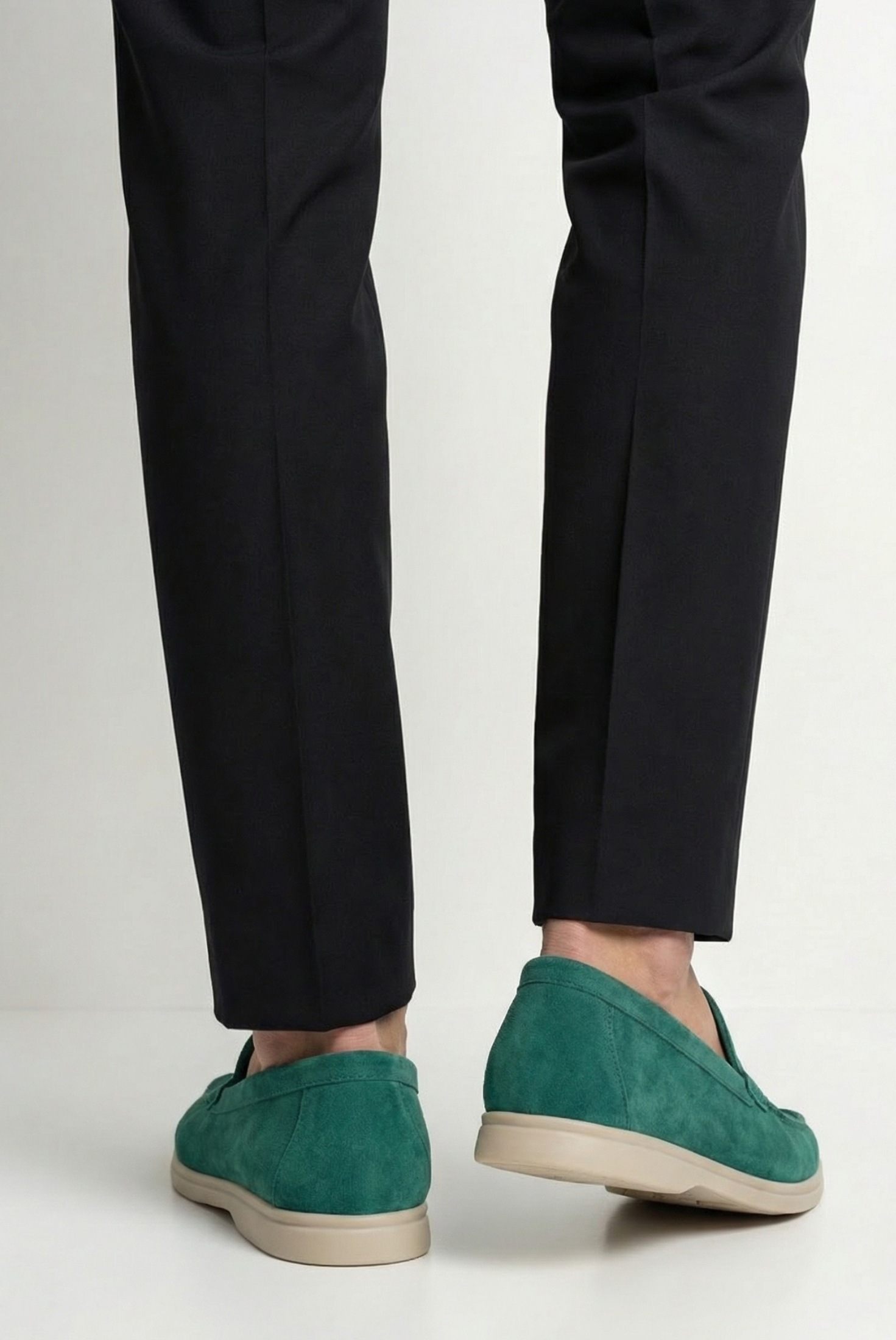 Mocassim Donati Verde Viridian