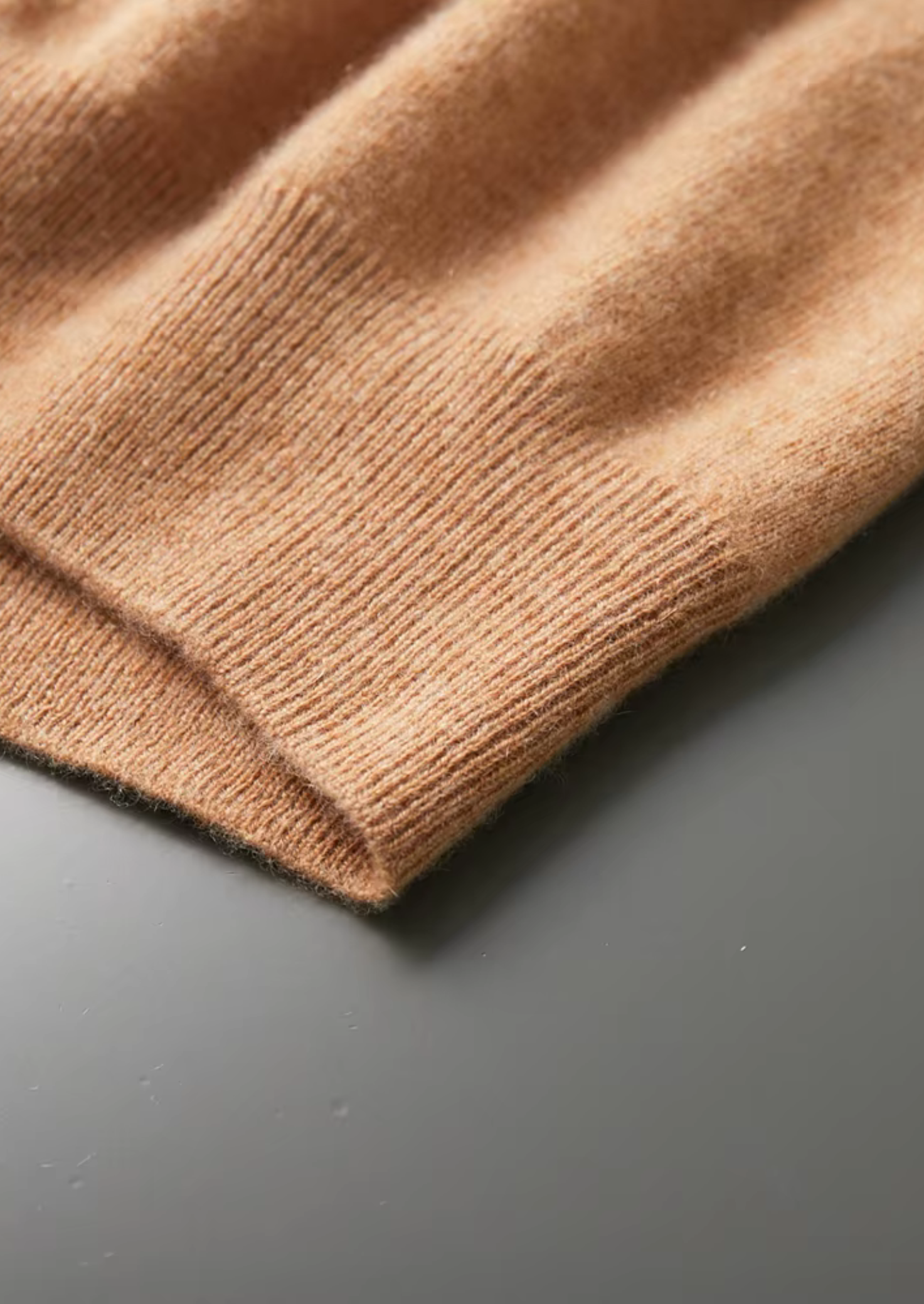 Camiseta Gola Redonda Clássica em Cashmere Premium