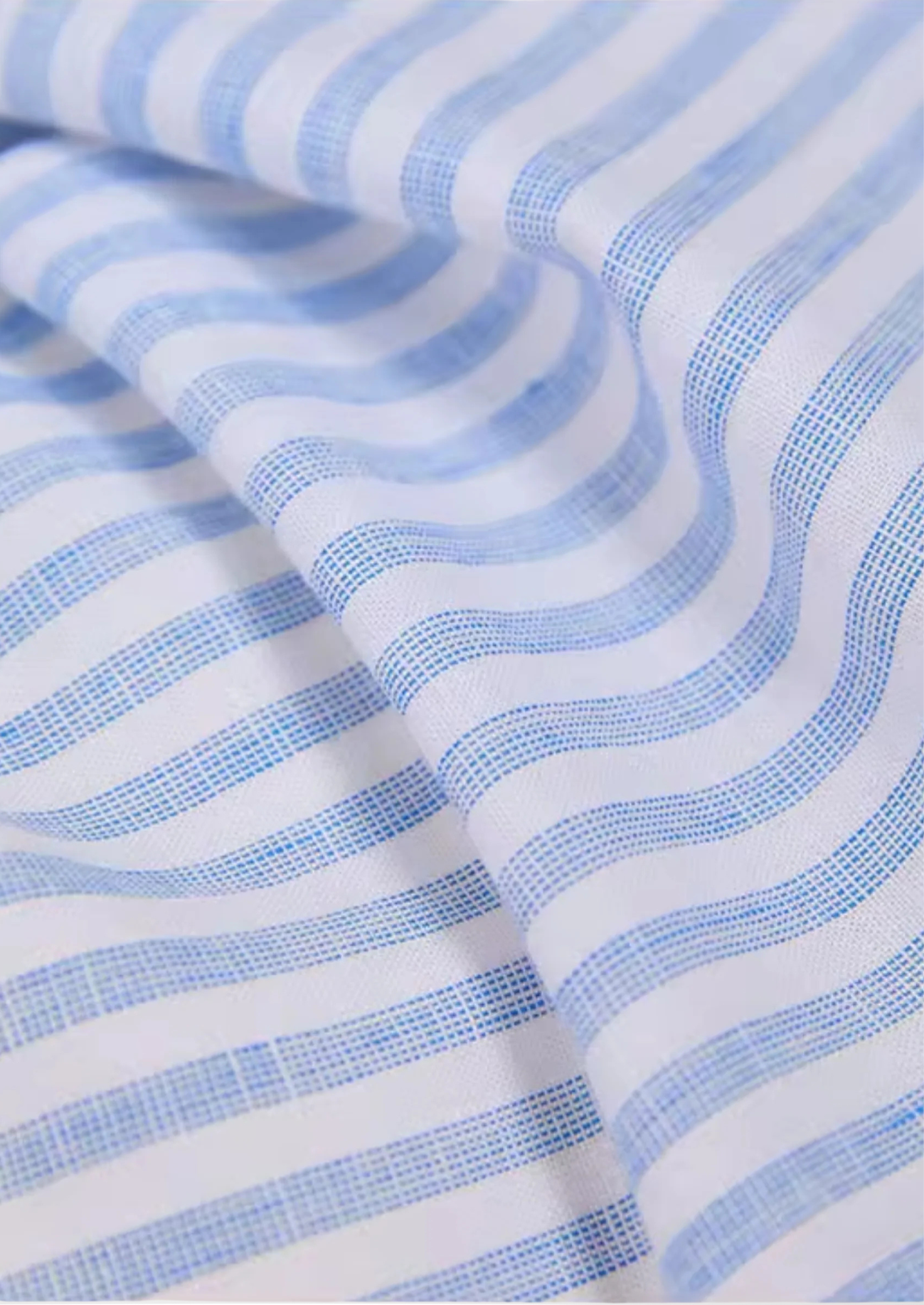Camisa Costeira Listrada Portofino - Azul Claro