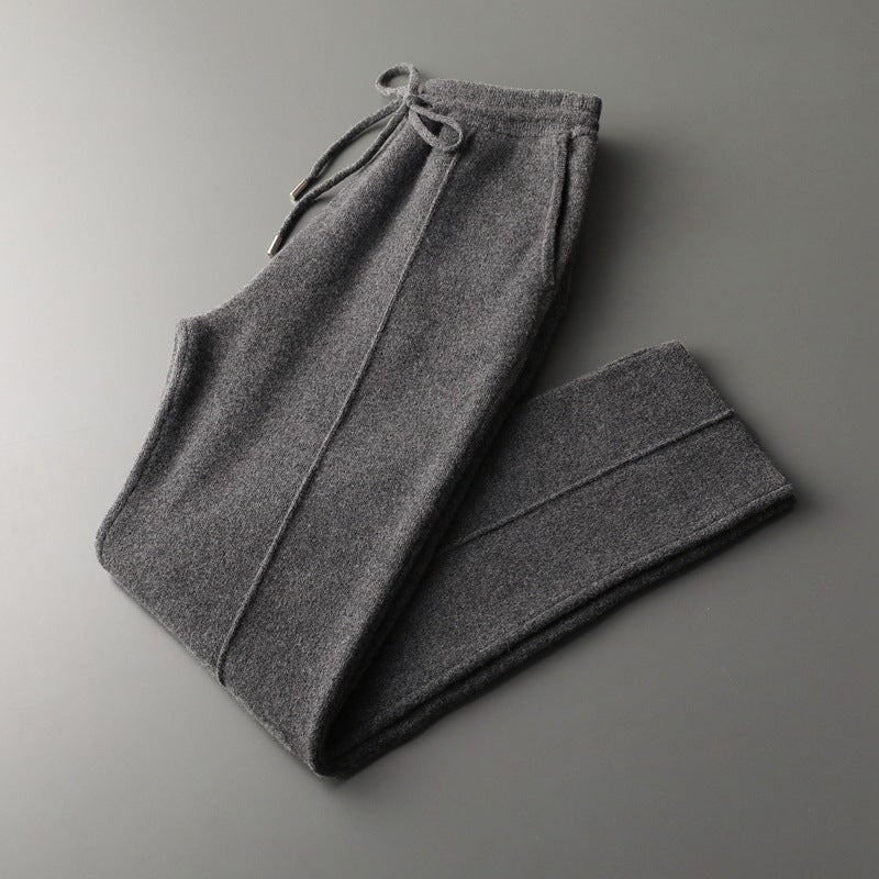 Calça Leisure em Lã Merino Extrafina Pura